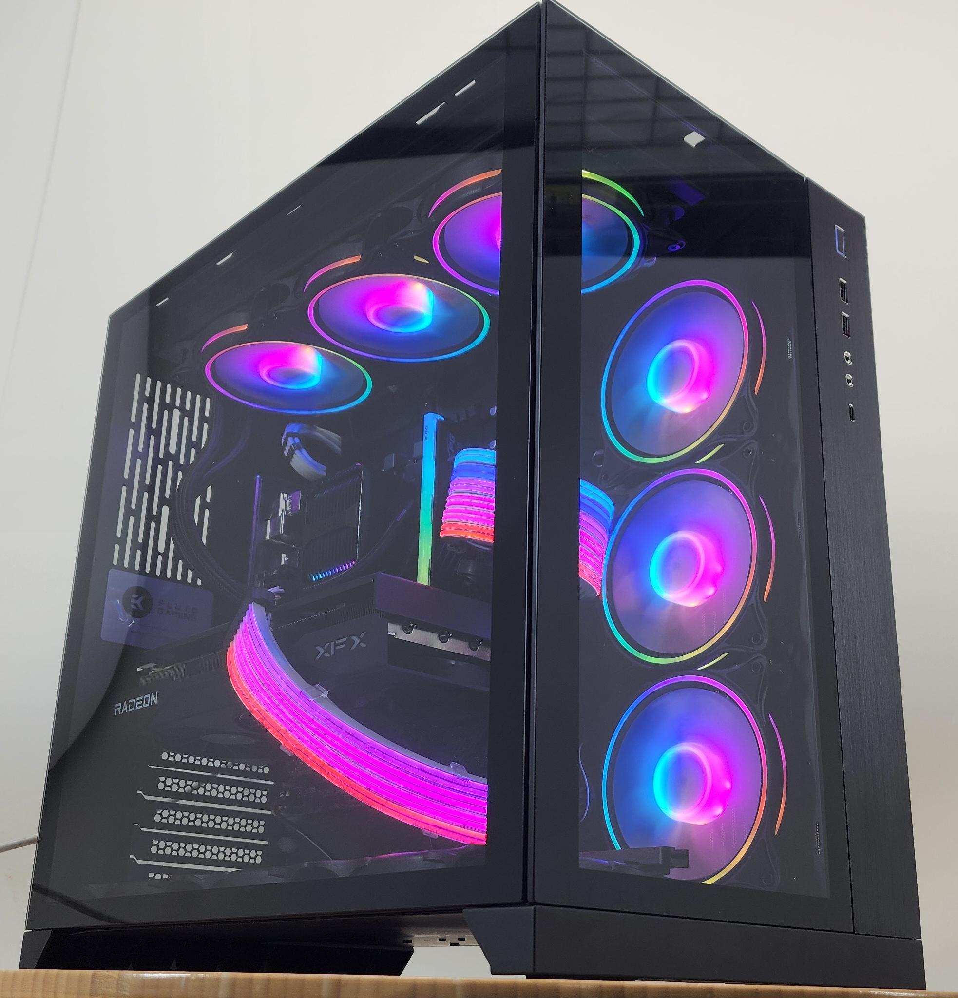 Gaming PC Ryzen 7 7800X3D 16GB RAM 1TB SSD RX 9060 XT 16GB Windows 11 Computer