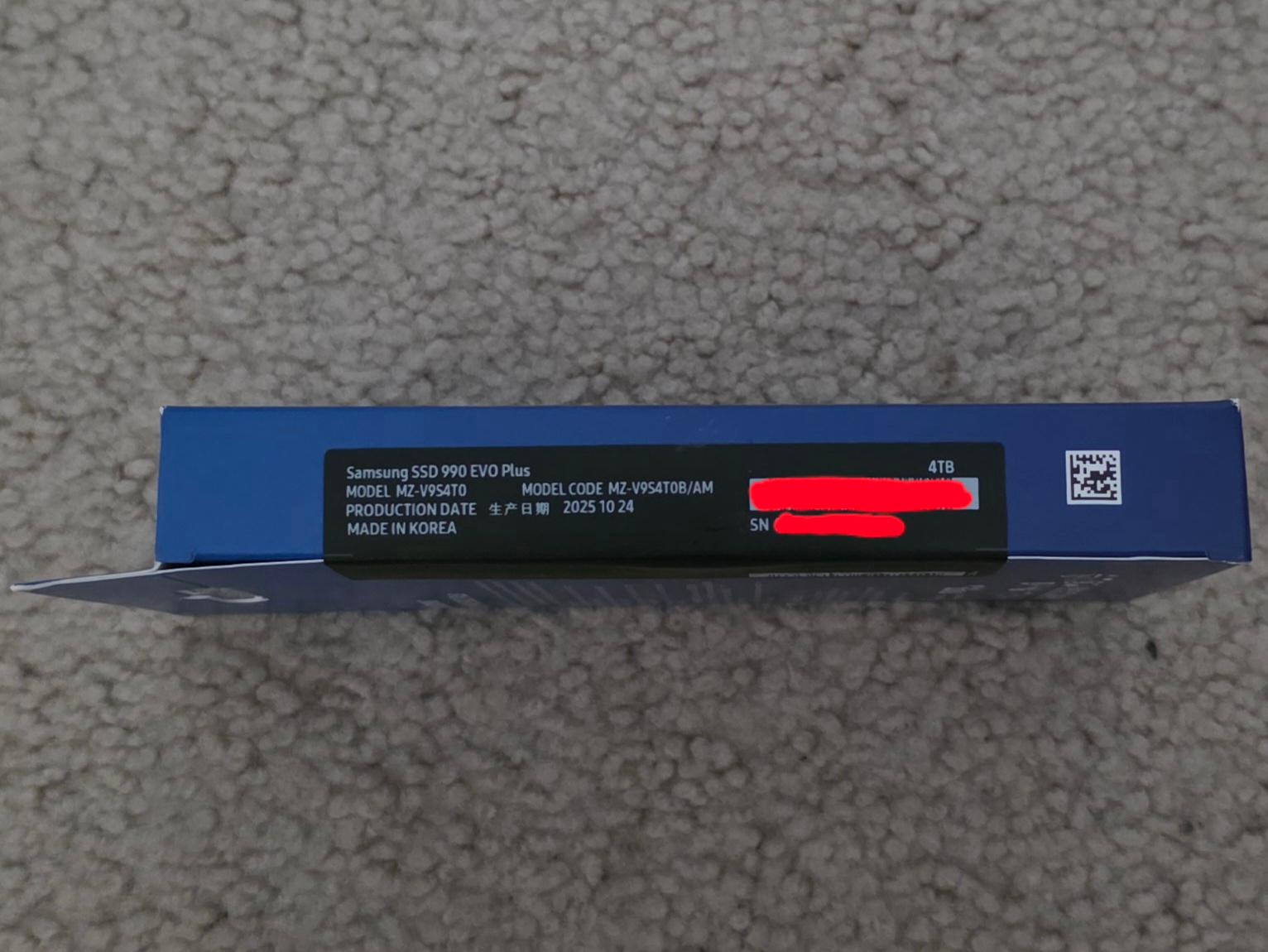 Samsung 990 Evo Plus 4TB NVME M.2 2280 SSD Brand New Sealed