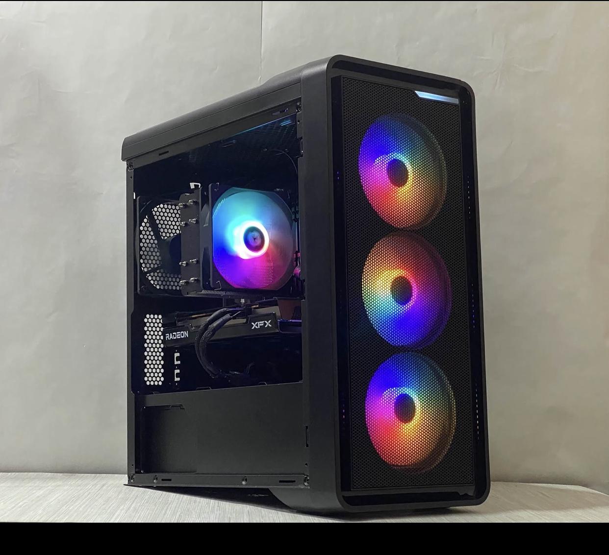 RX 6600, Ryzen 5 2600, 16GB DDR4, 512GB NVMe SSD - Gaming PC w/ WiFi