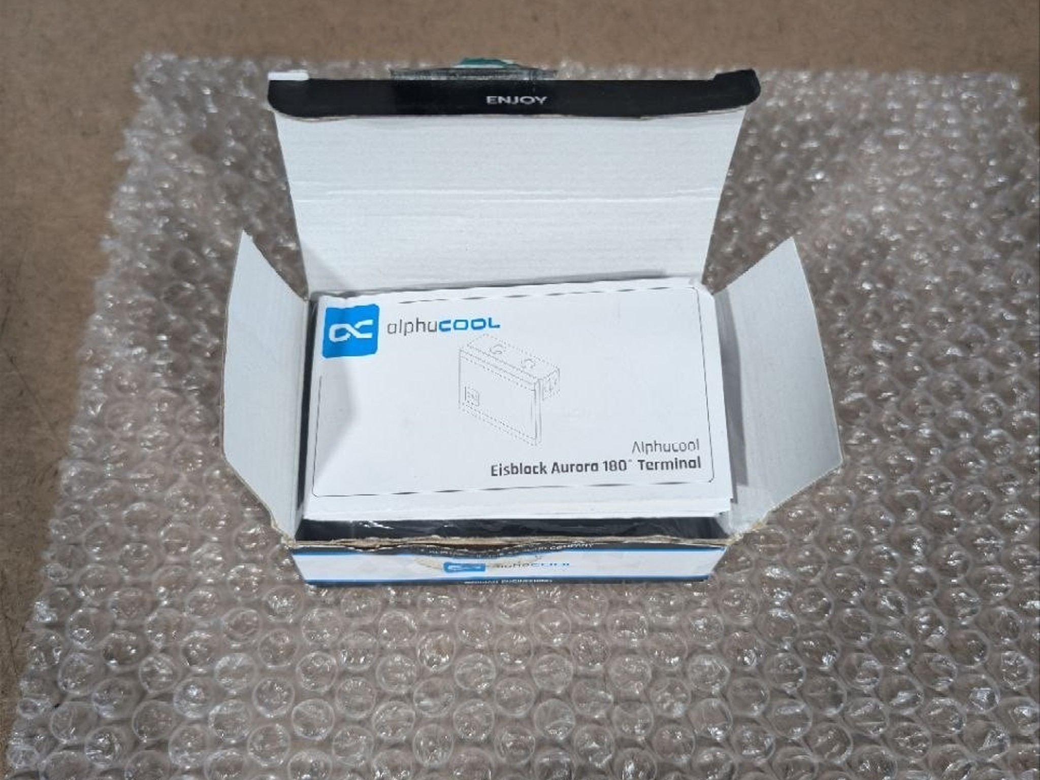 Alphacool Eisblock Aurora 180° Terminal (13763)