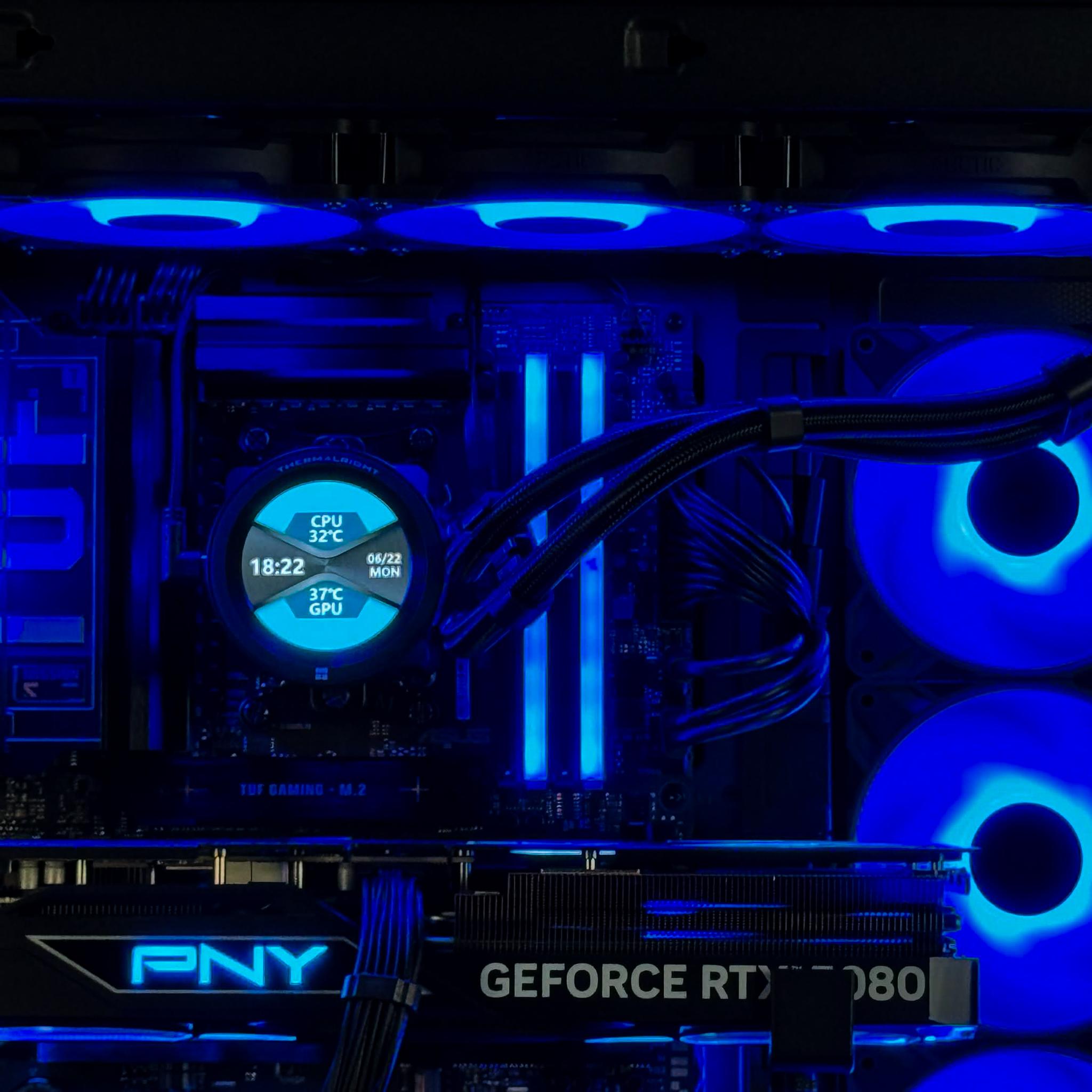 Dark Polar - 9800X3D, RTX 5080, 2TB SSD, Wifi