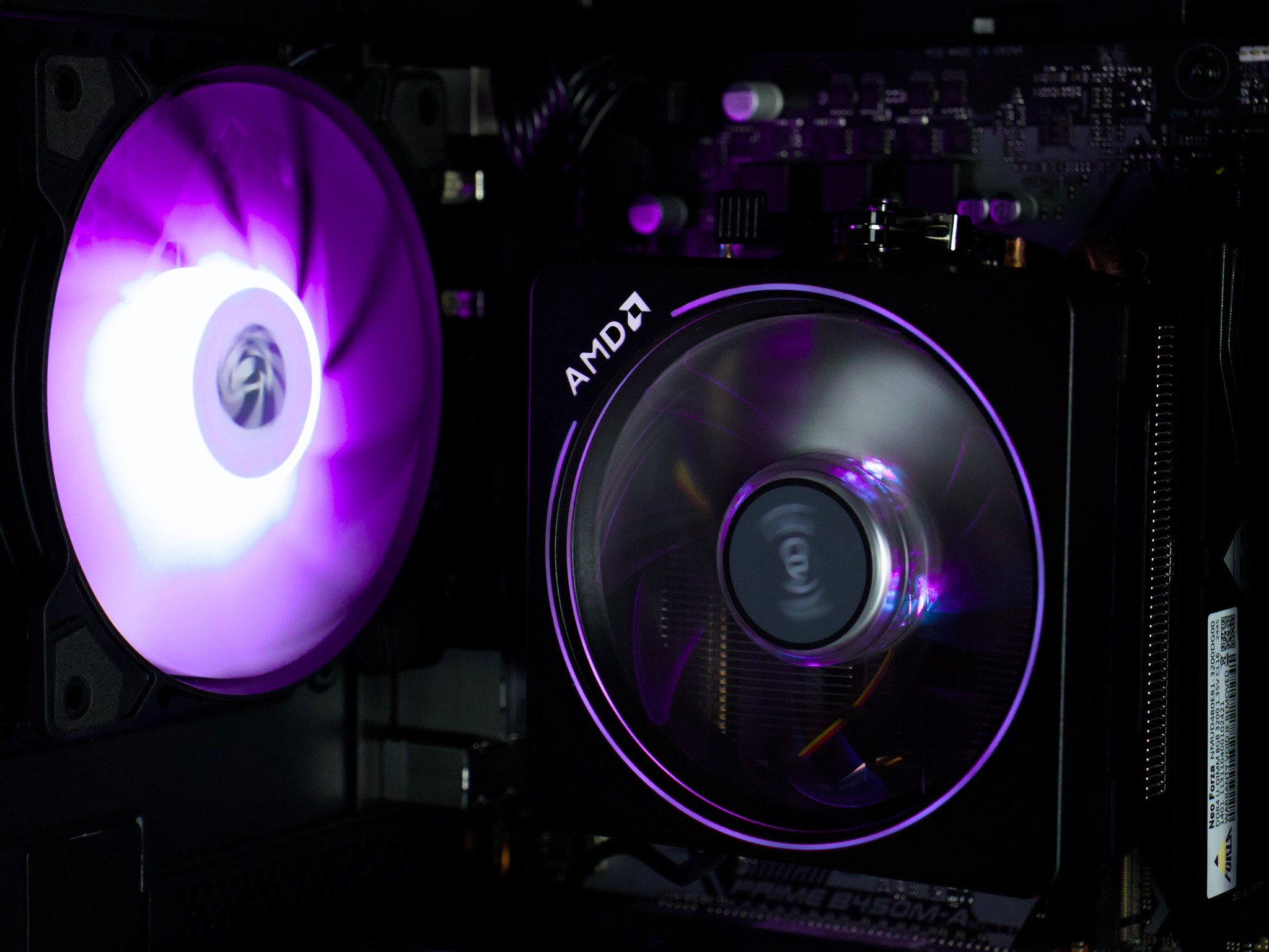 🟣⚫ - Budget Gaming PC – RTX 2060, Ryzen 5 2600, 16GB RAM, 512GB SSD - WiFi/BlueTooth - ⚫🟣