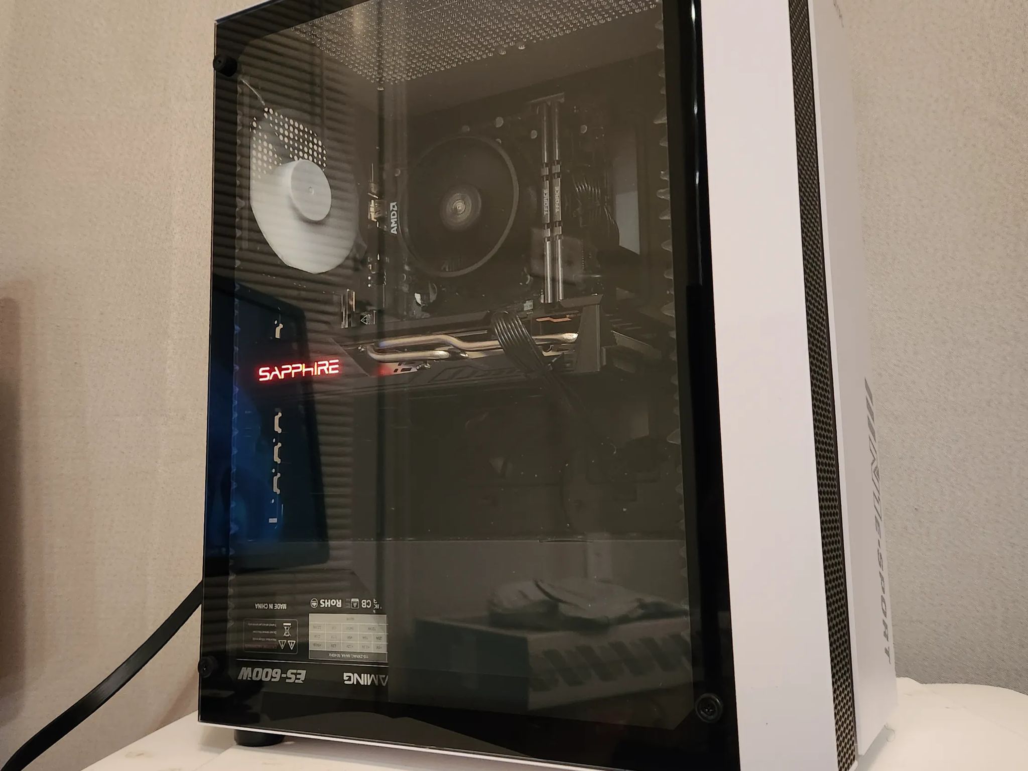 Ryzen 5 1080P Gaming PC, 16GB 3200MHZ RAM, RX 5600 XT 6GB Graphics Card