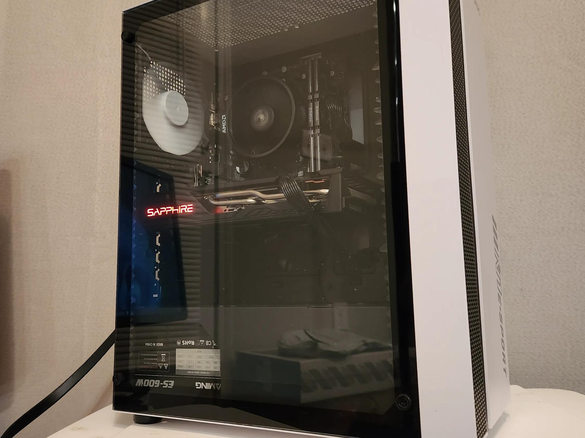 Ryzen 5 1080P Gaming PC, 16GB 3200MHZ RAM, RX 5600 XT 6GB Graphics Card