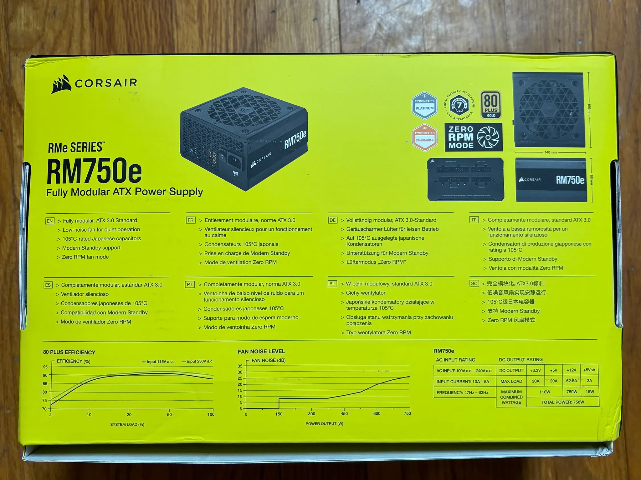 Corsair RM750e (2023)