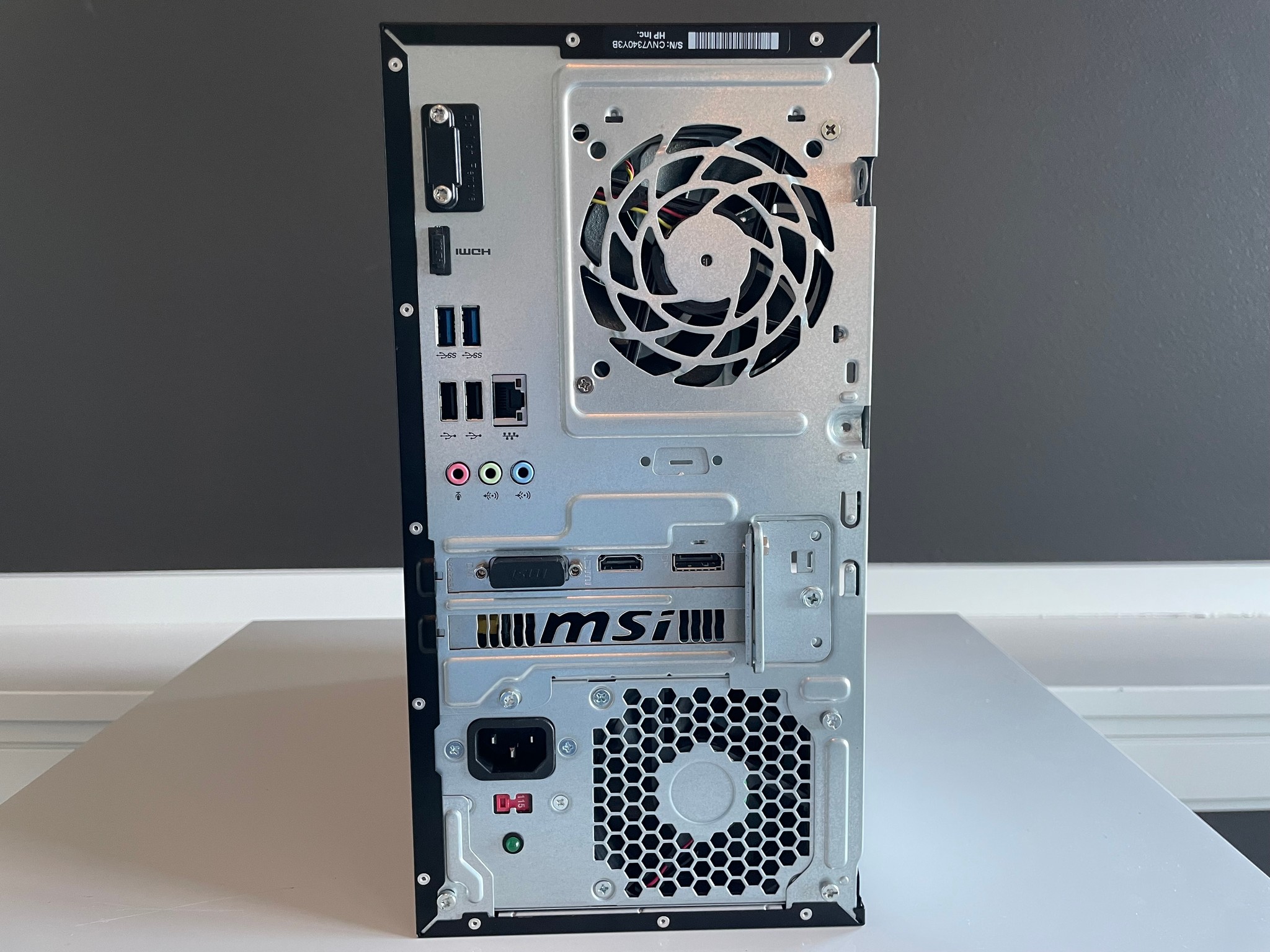 HP Pavilion Budget Gaming PC! i5-7600 12GB RAM Radeon RX560 4GB 256SSD