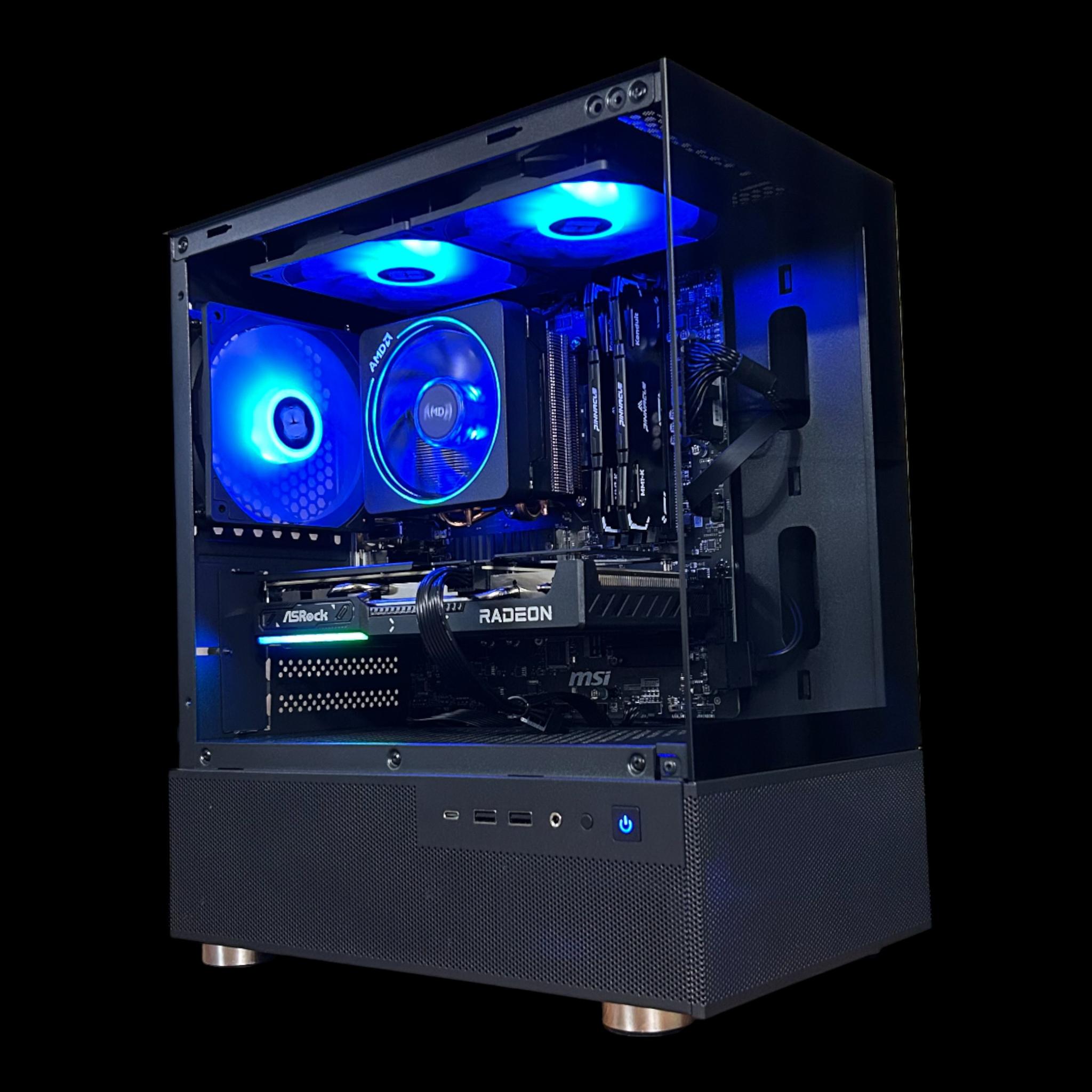 RX 9060XT 16GB | Ryzen 5 5600X | 16GB DDR4 | 1TB NVMe | The Officer RX