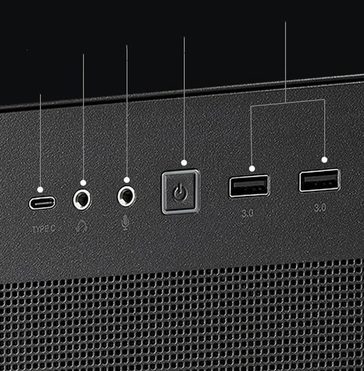 Clean Black, no frills gaming PC, Ryzen 7 7700X, RX 6700XT 12GB, 32GB ddr5