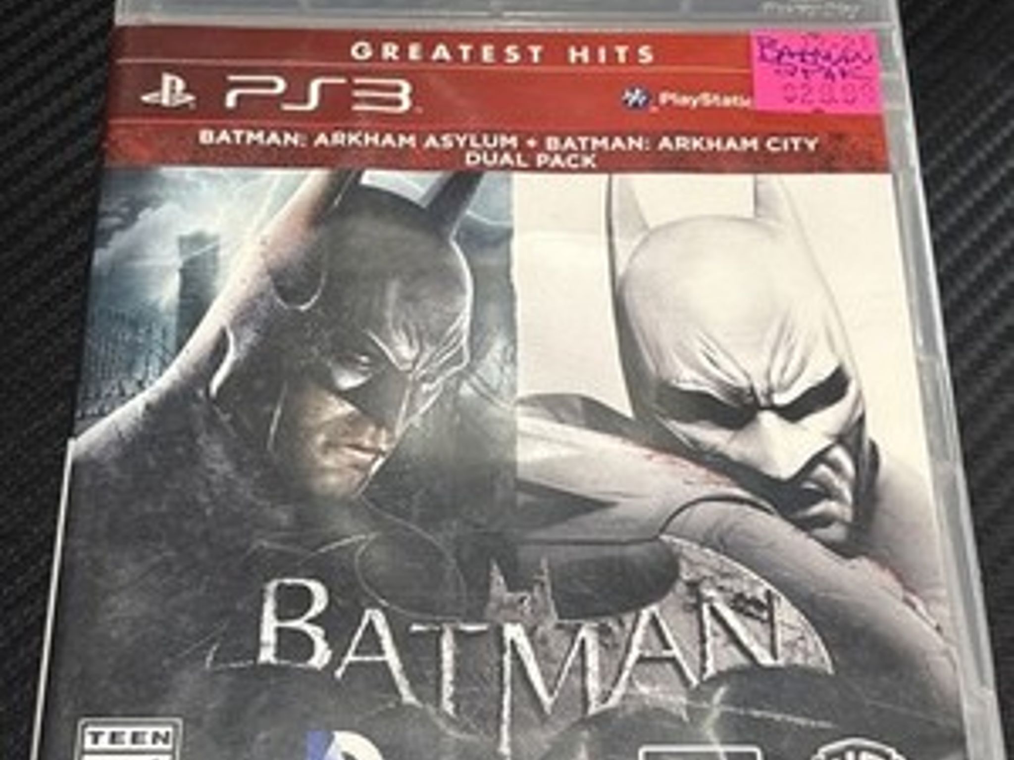 Batman Arkham Asylum and Arkham City (Playstation 3 PS3) Complete (ED)