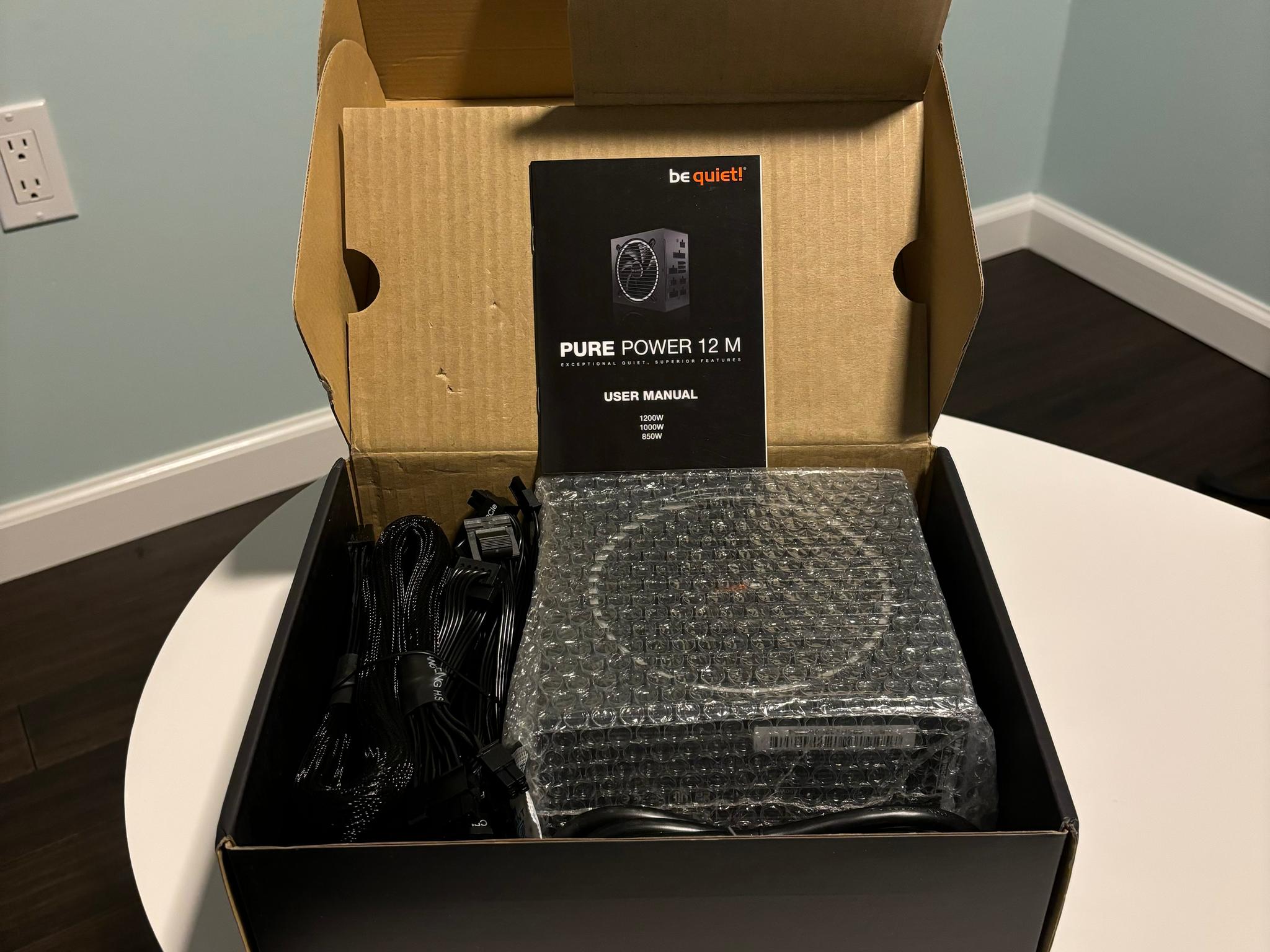 850W FULLY MODULAR PSU | be quiet! Pure Power 12 M (80+ Gold)