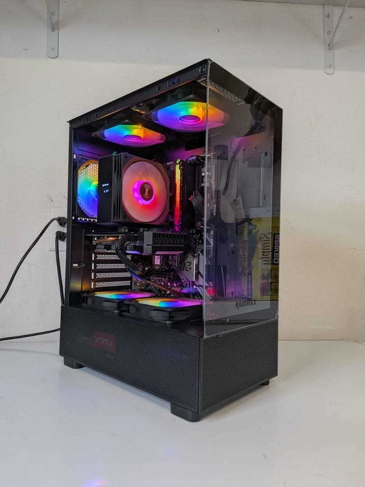 GeForce RTX 3060 Ti Custom Gaming PC - Ryzen 5 5500X3D, 16GB RAM, 1TB NVMe SSD