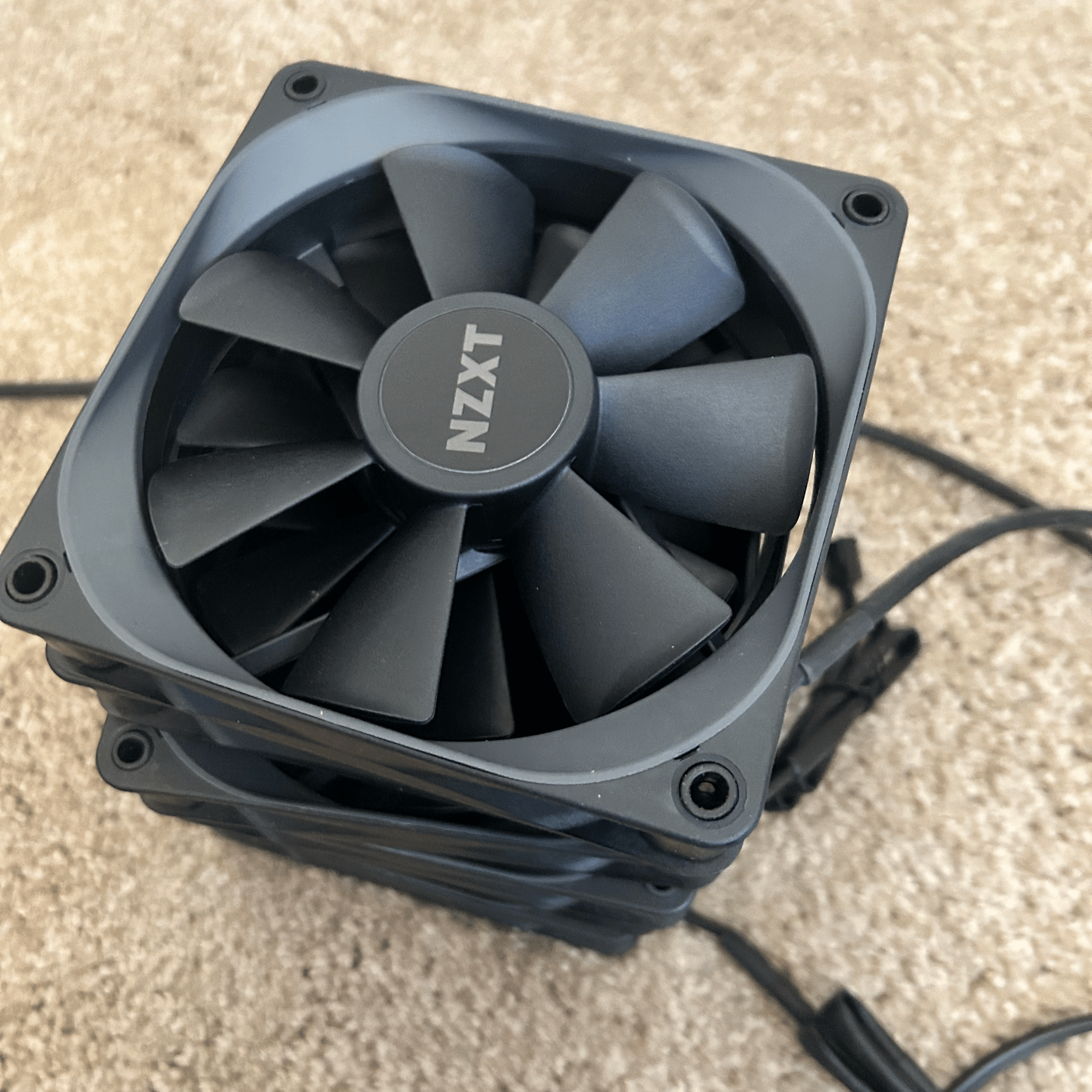 6x Nzxt 120mm PWM AIO Fan Bundle 