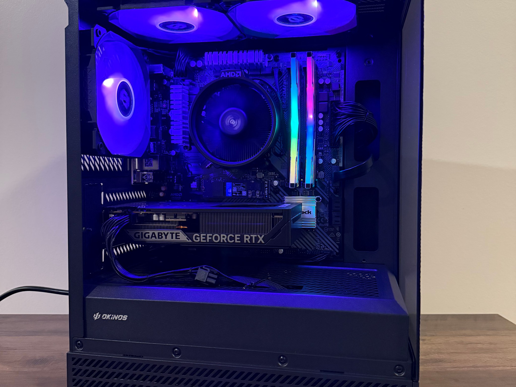 Gaming PC | Ryzen 5 5500 | RTX 5060 8gb | 16gb DDR4 RAM | 1 TB SSD