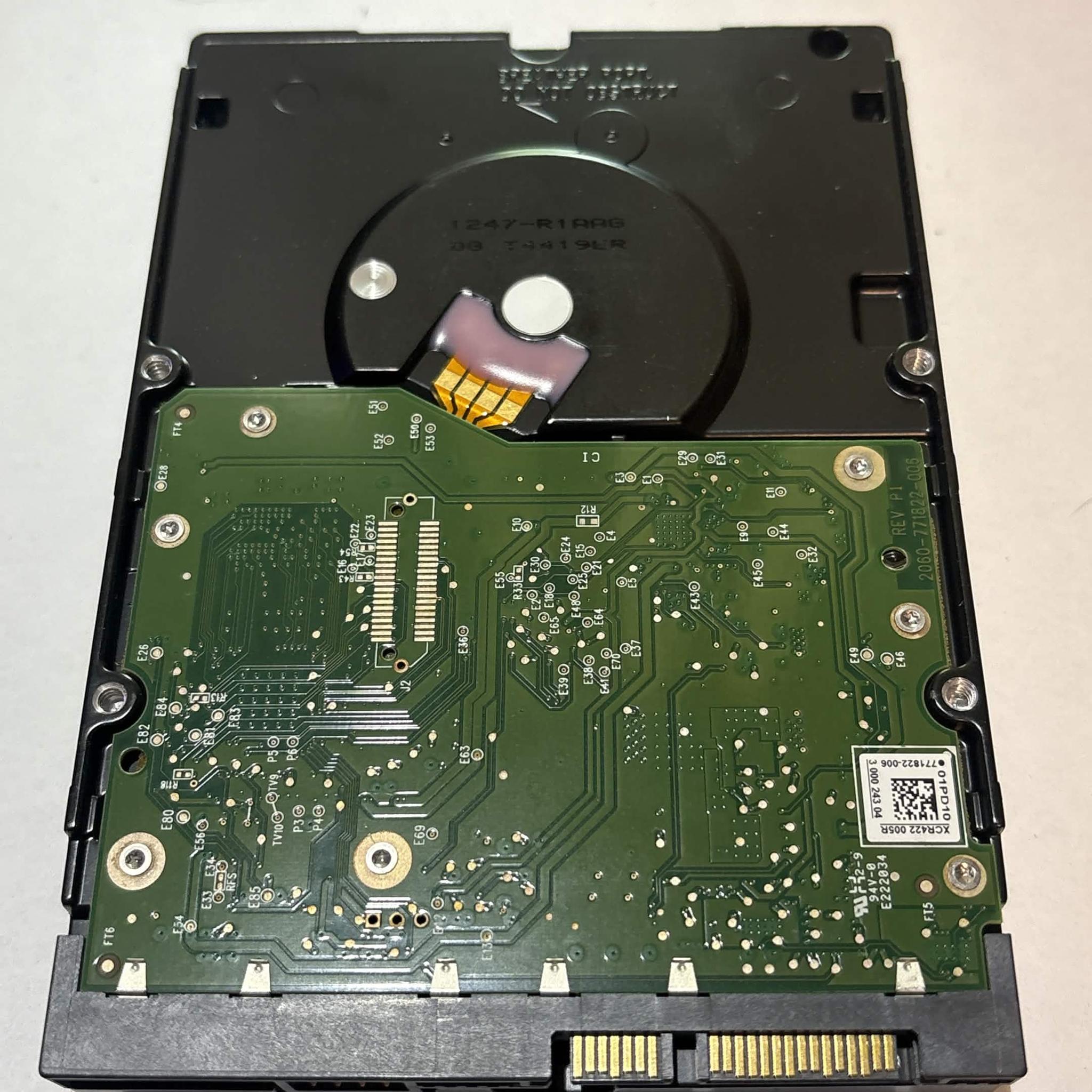 WD RE 4TB WD4000FYYZ 7200RPM SATA Enterprise HDD – 56,646 Hours – SMART Good