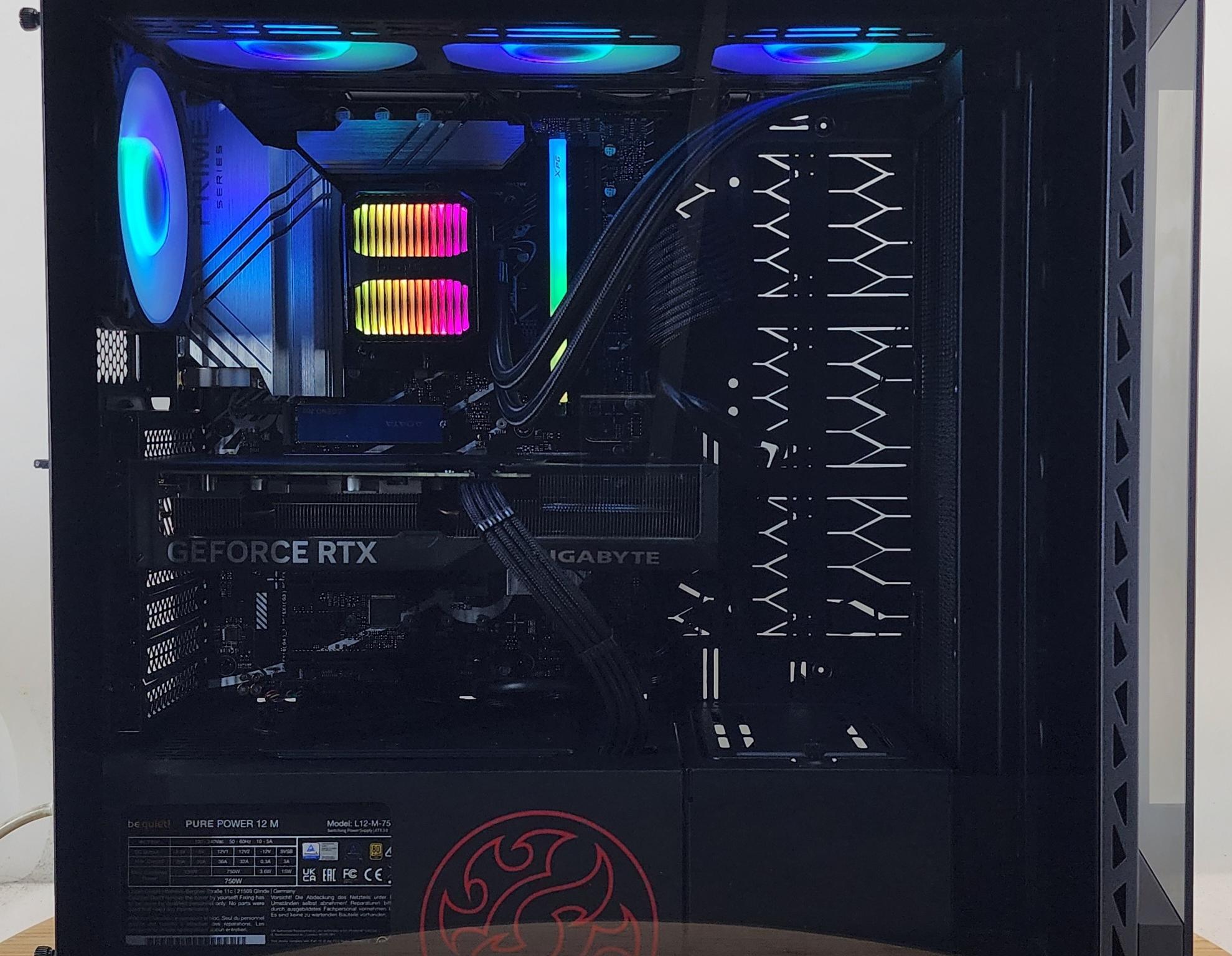 Gaming PC i7-13700KF 16GB RAM 1TB SSD RTX 4070 12GB Windows 11 Computer