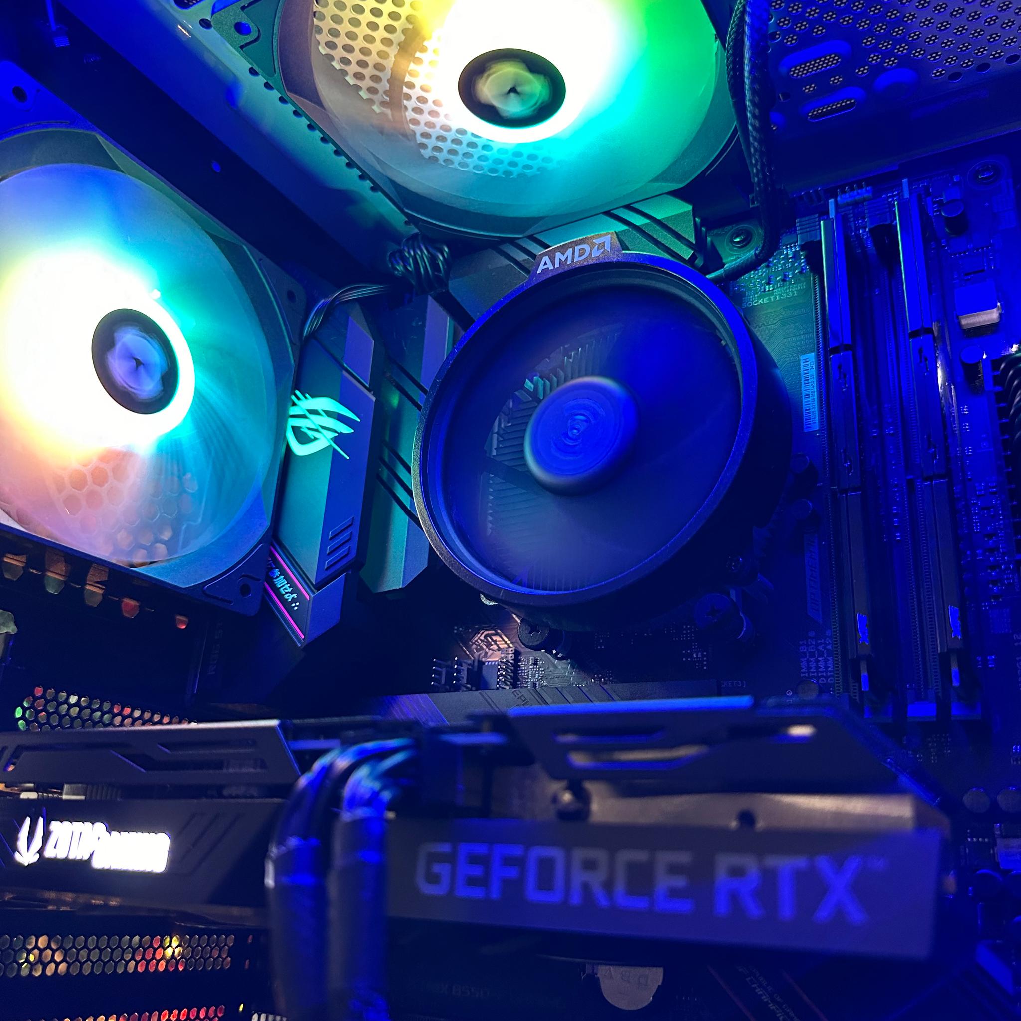 White Gaming PC | RTX 3060 Ti | Ryzen 5 | 500gb | 1440p Ready |