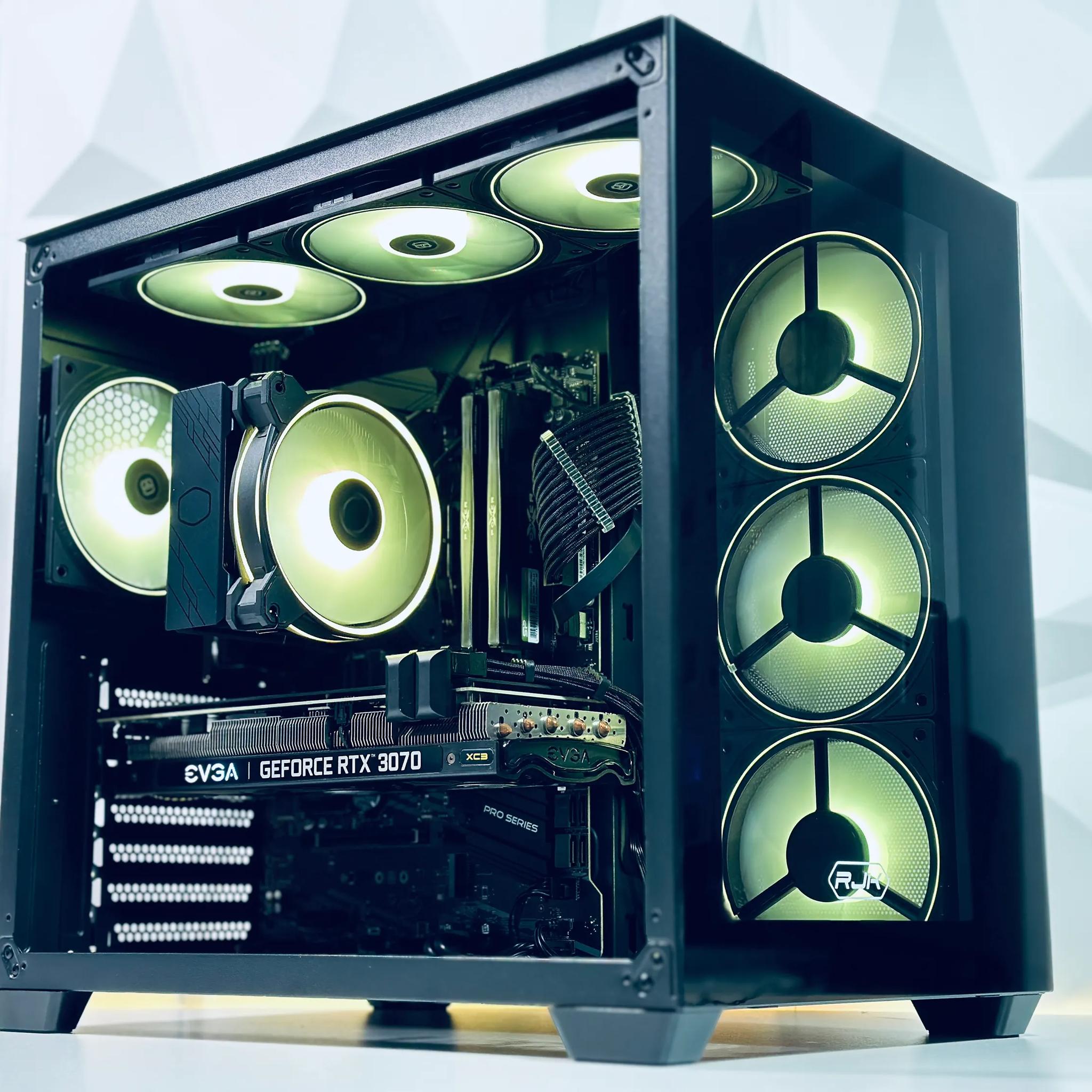 🖤Darkstar🖤Gaming PC▪️Nvidia RTX 3070 8GB▪️AMD Ryzen 5 5600 6 core▪️32GB DDR4 ▪️ 1TB SSD NVME