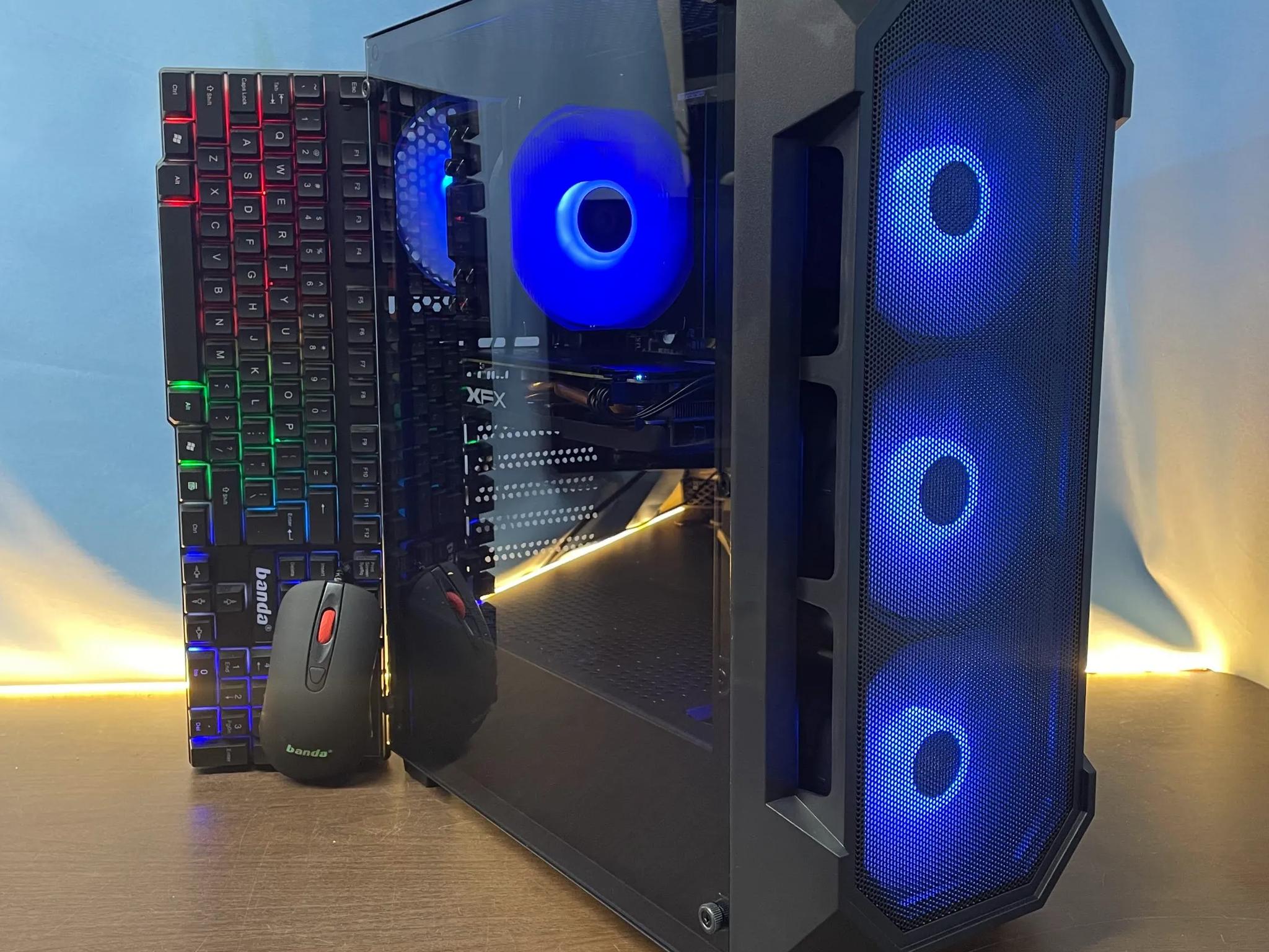 Like New Gaming PC | Intel i7 / RX580 / 8GB / 1.1TB Win 11 Pro + Wi-Fi