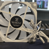 Vetroo White 120mm RGB Case Fan