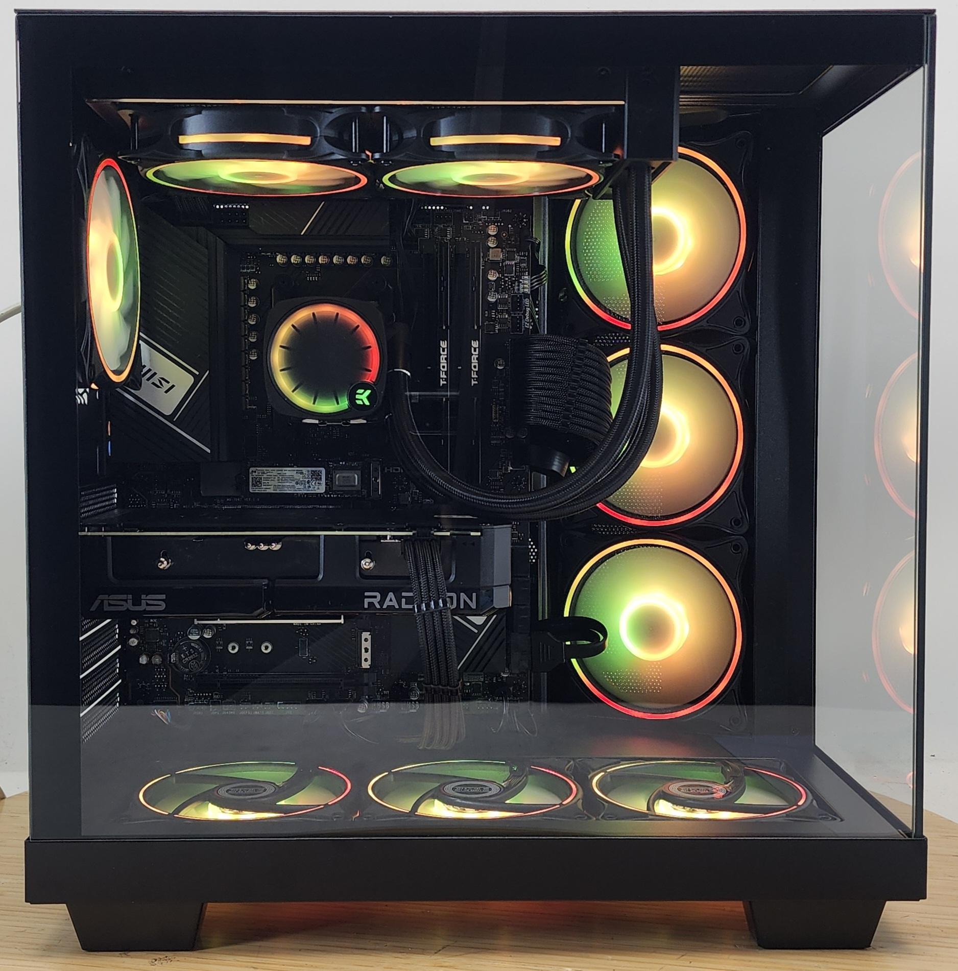 Gaming PC Ryzen 7 7700 16GB RAM 1TB SSD RX 7600 XT 16GB Windows 11 Computer