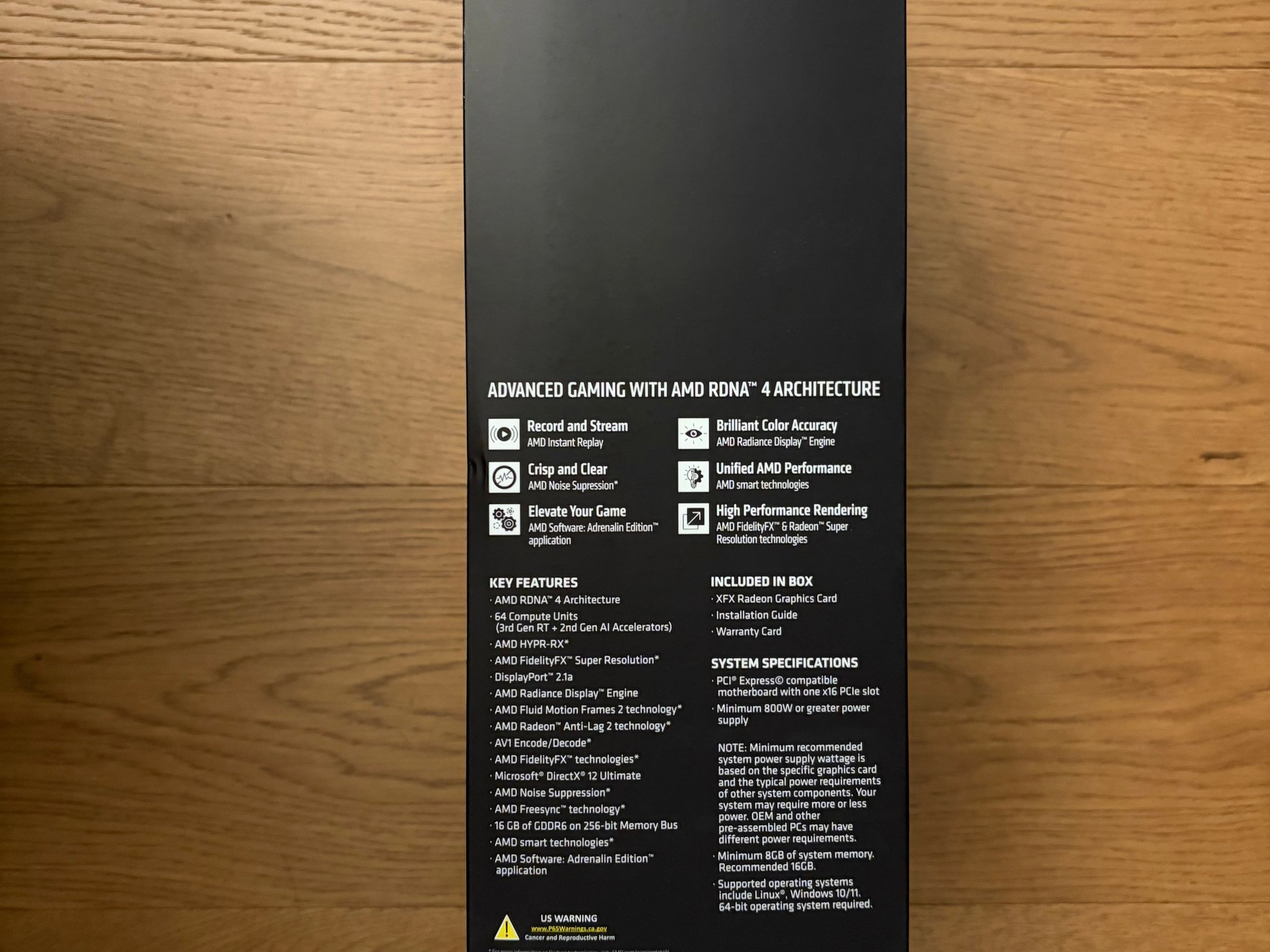 XFX Mercury AMD Radeon RX 9070XT OC Gaming Edition with RGB 16GB GDDR6