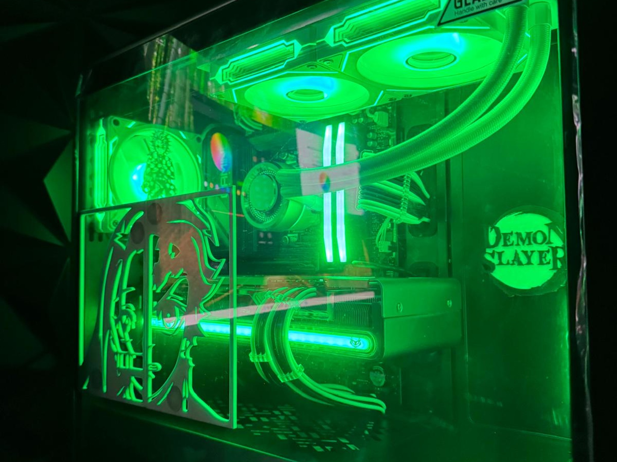 🔥 THE DEMON PLAYER 🔥Ryzen 7 7700X| RX 7800XT| 32 GB DDR5| 4.75 TB NVMe|850W PSU