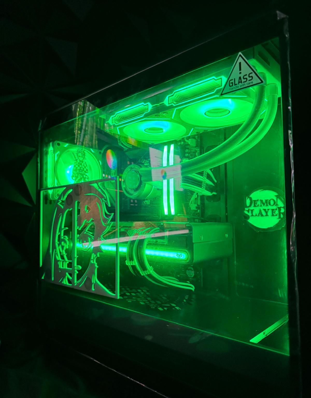 🔥 THE DEMON PLAYER 🔥Ryzen 7 7700X| RX 7800XT| 32 GB DDR5| 4.75 TB NVMe|850W PSU