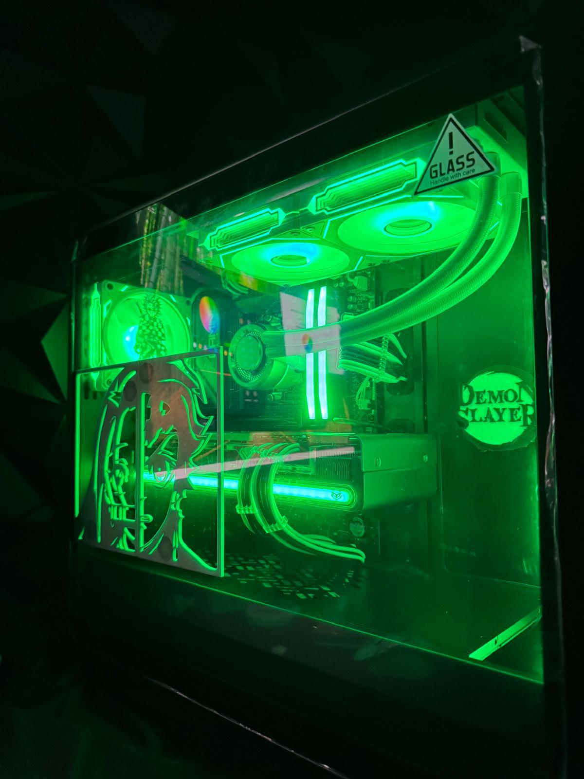 🔥 THE DEMON PLAYER 🔥Ryzen 7 7700X| RX 7800XT| 32 GB DDR5| 4.75 TB NVMe|850W PSU
