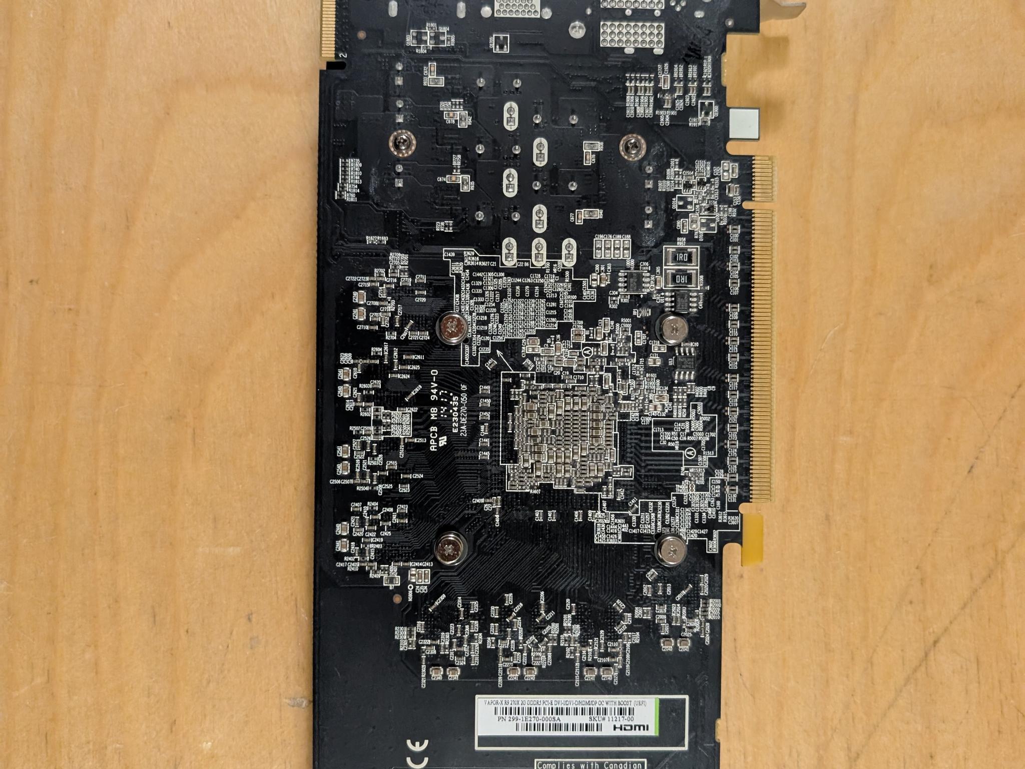 Sapphire AMD R9 270x 2GB VaporX
