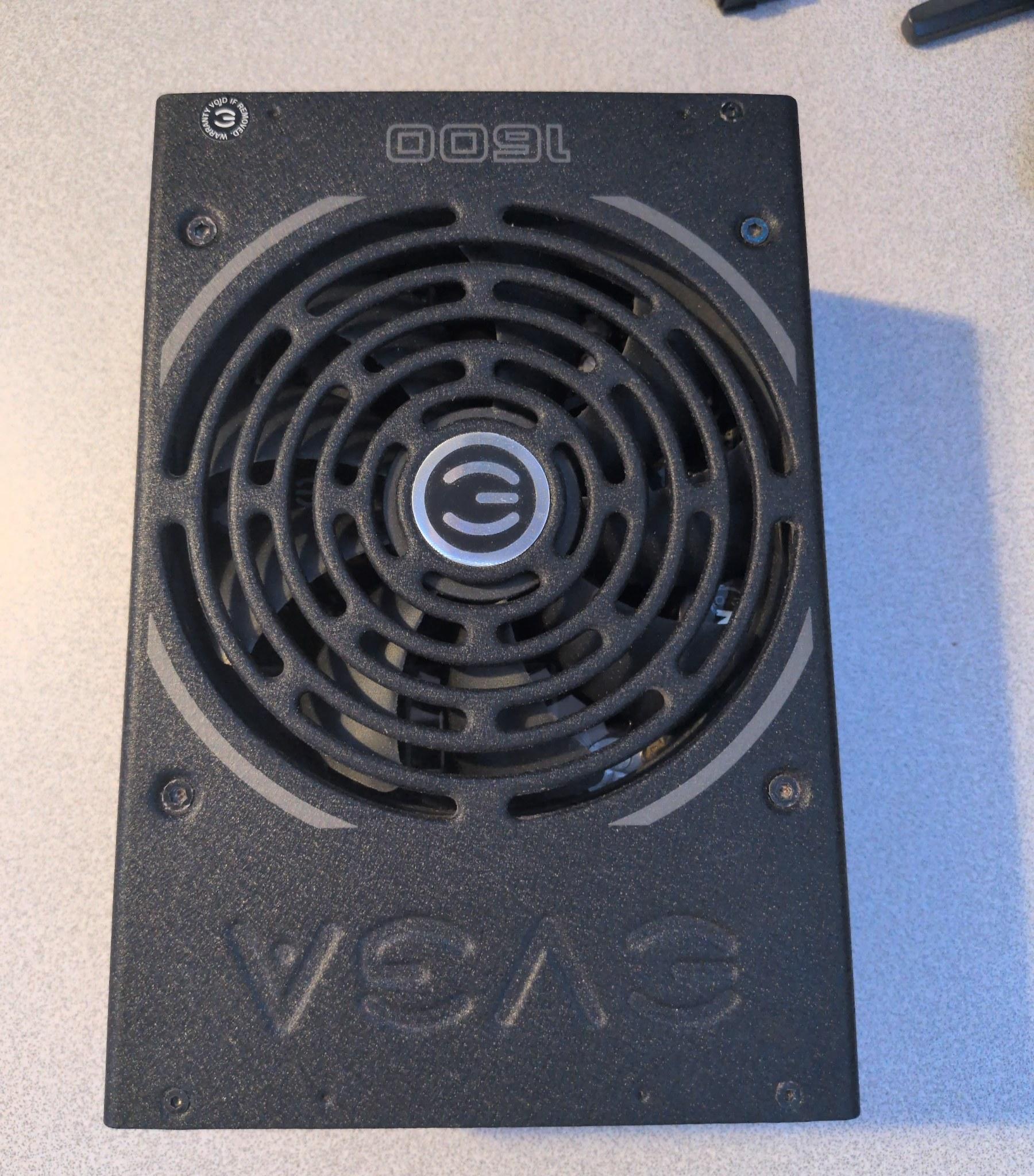 EVGA SuperNOVA 1600 P2 1600W PSU - No Power - For Parts