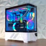 ❄️Ryzen 7600X3D + 9070XT/RTX 5070 |32GB DDR5| 1TB SSD | Windows 11 Pro ❄️ “AURORA CUBE” LCD PC