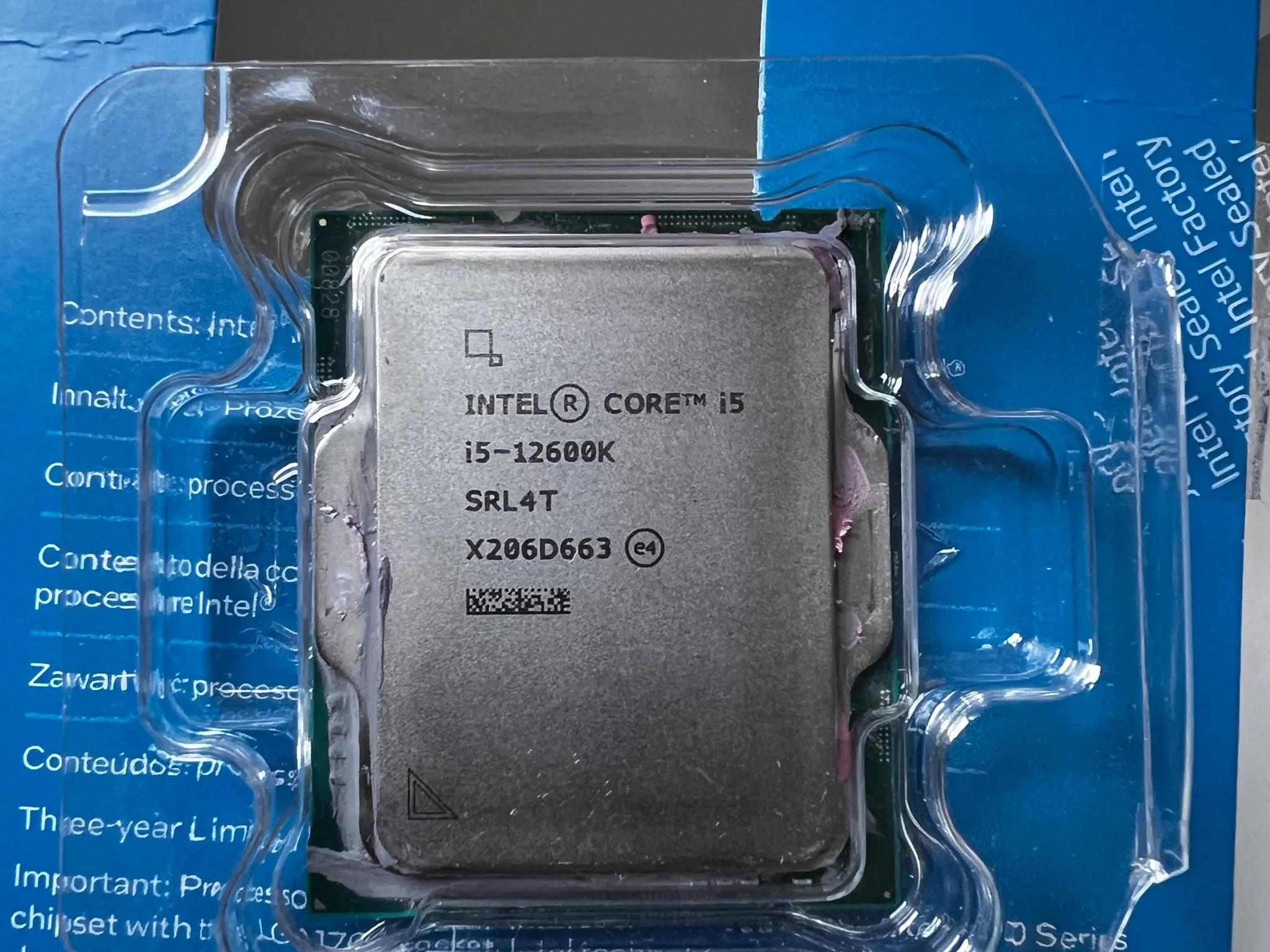 Intel Core i5-12600k