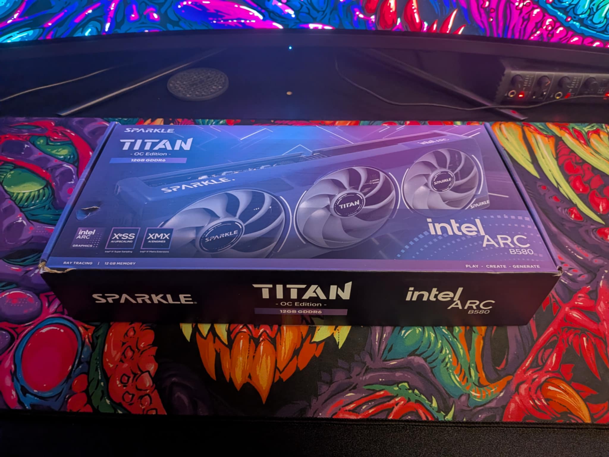 Sparkle Intel Arc B580 Titan OC - Perfect Condition - Used Casually
