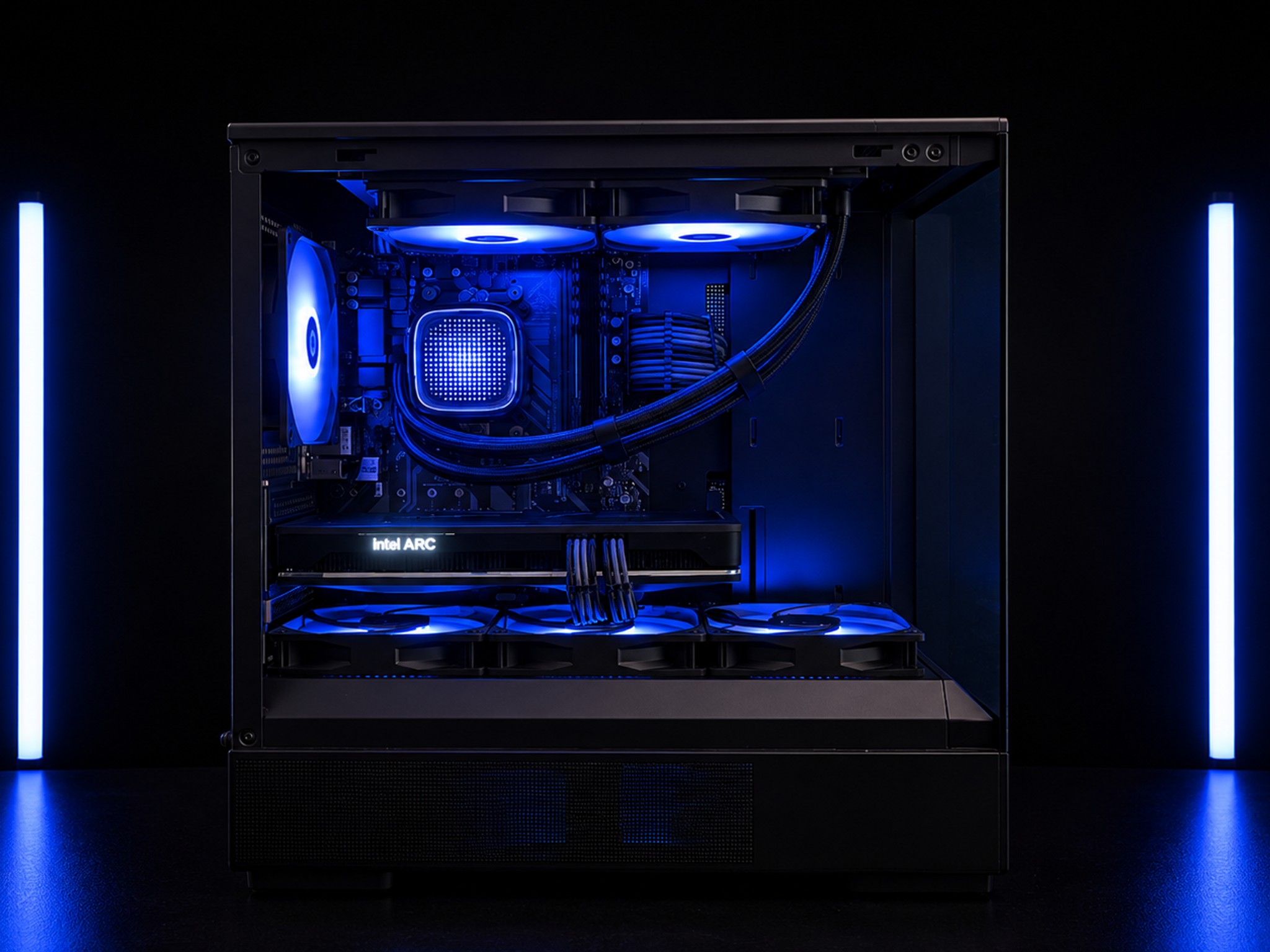💫Quasar💫| Mid-Range Gaming PC | Arc a750 | Ryzen 5 3600 | 2+ TB | Liquid Cooled