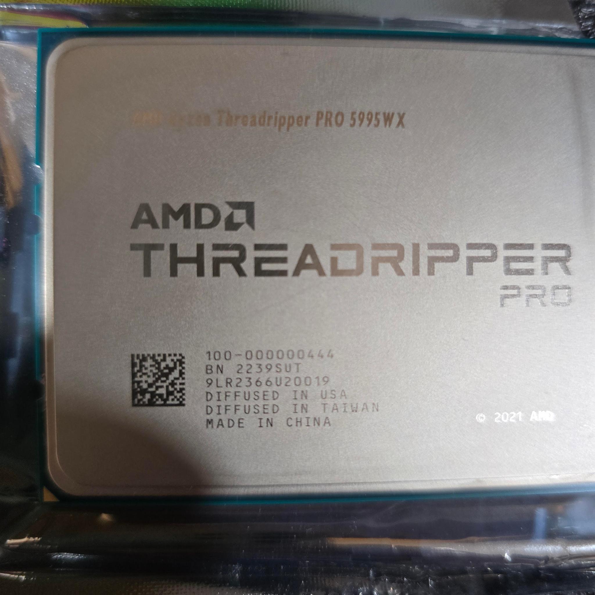 Threadripper Pro 5995WX (64 cores)