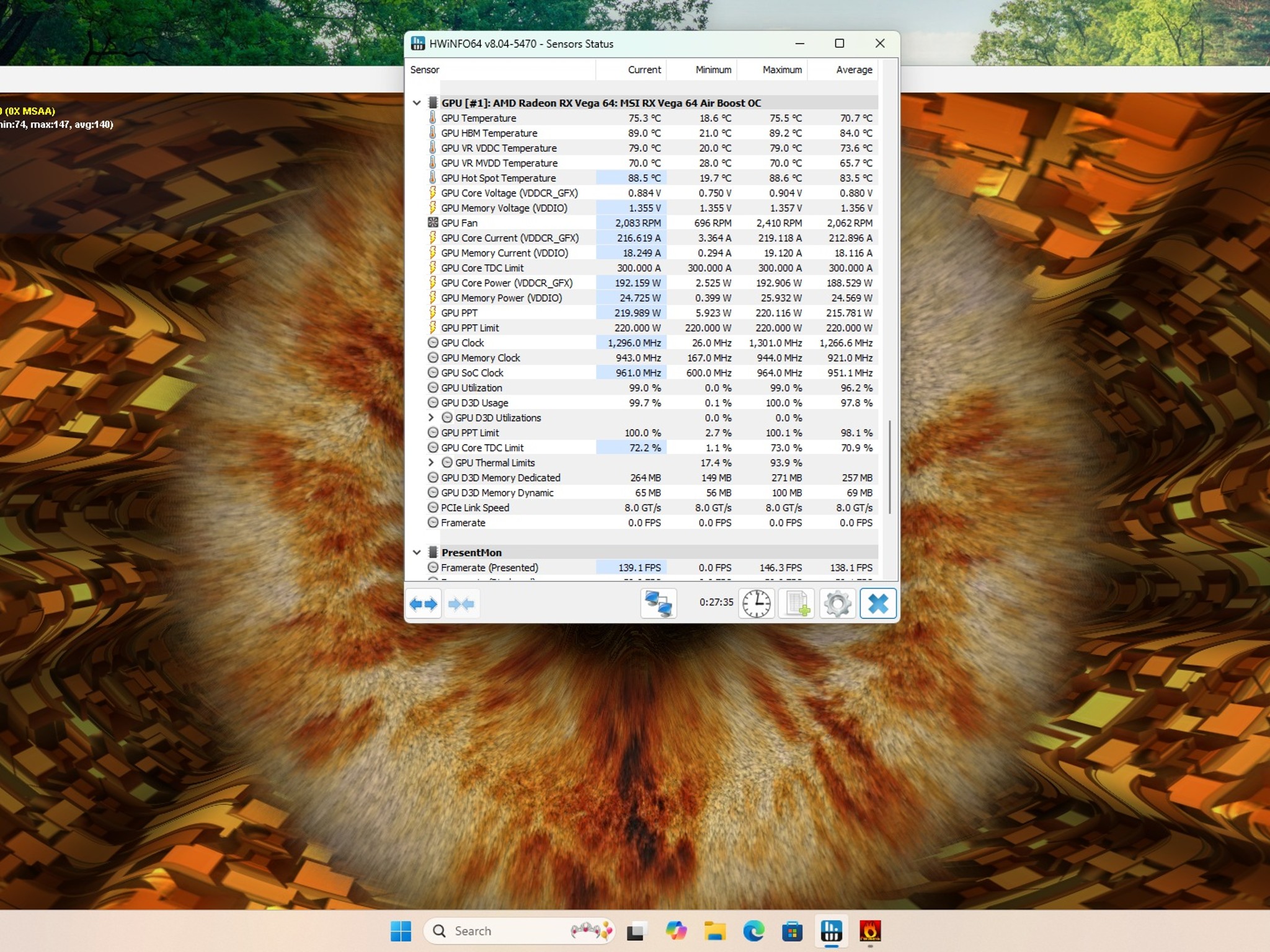 MSI AIR BOOST OC Radeon RX VEGA 64 8GB