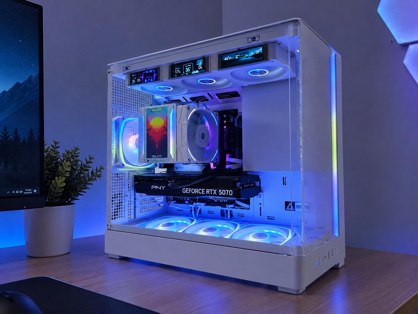 GeForce RTX 5070 Custom Gaming PC - Ryzen 7 9700X