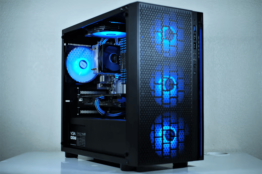 "CRYIN' CYAN" DESKTOP GAMING PC | AMD FX-8320 | EVGA GeForce GTX 960 | Corsair Vengeance 16GB