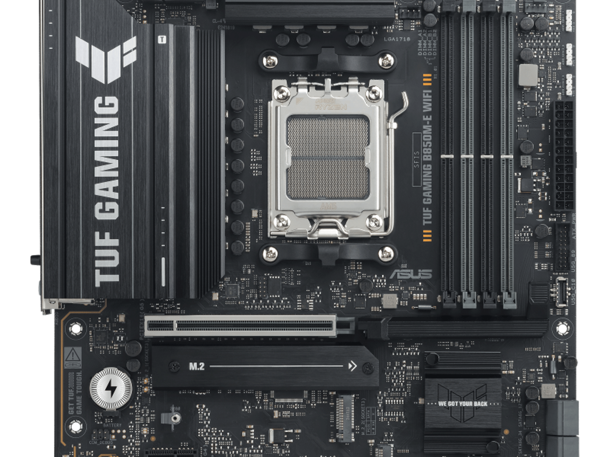 🛡️ ASUS TUF GAMING B850M-E WIFI | AM5 Micro ATX Motherboard