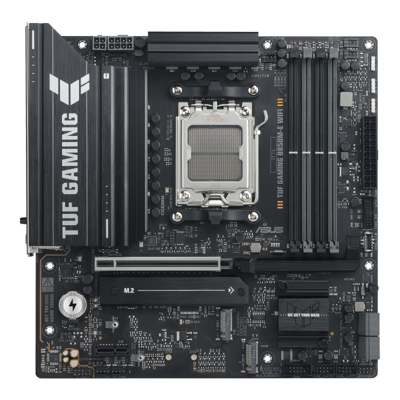 🛡️ ASUS TUF GAMING B850M-E WIFI | AM5 Micro ATX Motherboard