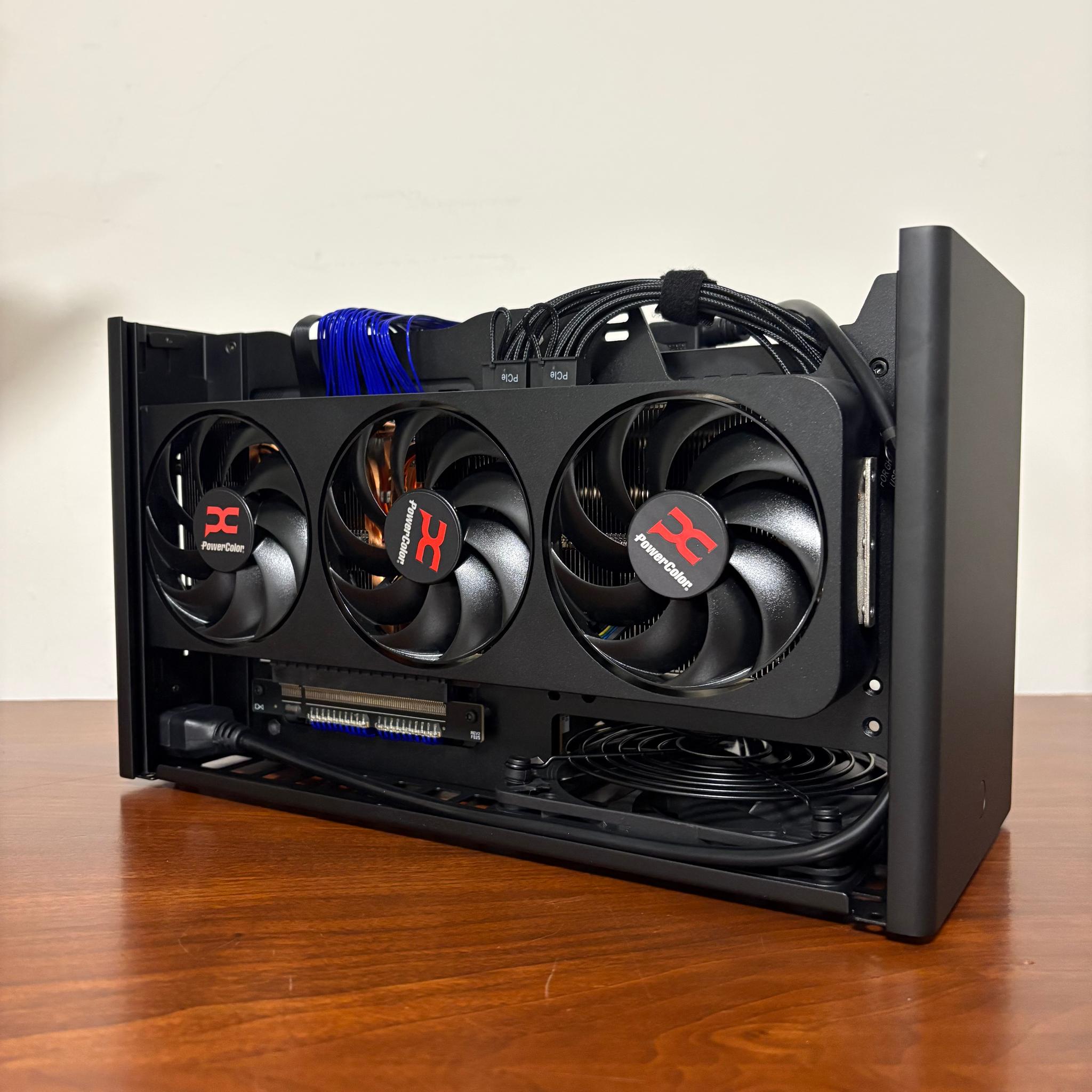 RX 9070 XT | Ryzen 5 7600X3D | 32GB DDR5 | 2TB NVMe | 850W Platinum | Louqe Ghost S1 (SFF)
