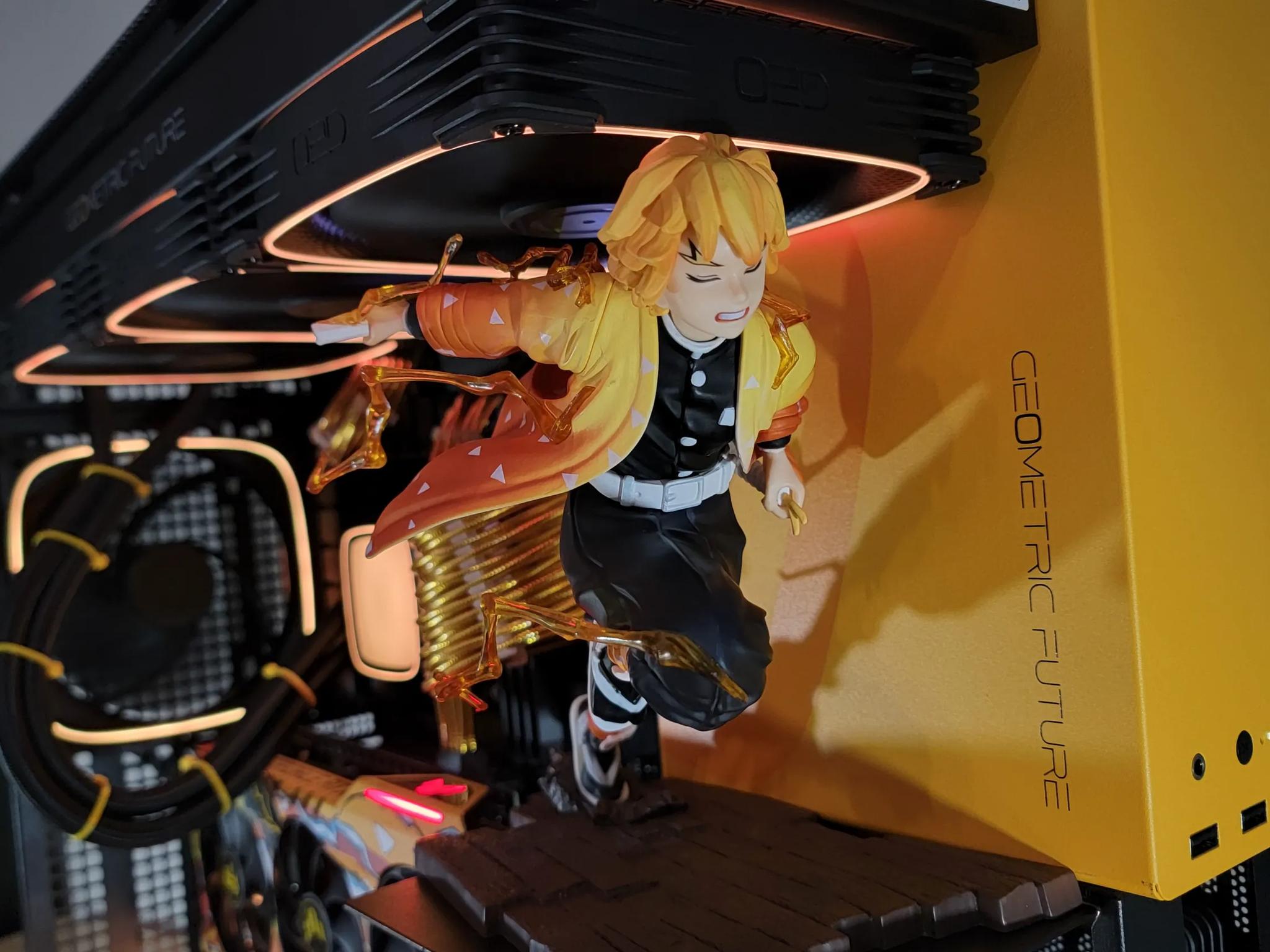 DEMON SLAYER ZENITSU |R5 7600X | RTX 3060 12Gb | Win 11 Pro | 64Gb @6000MT/s