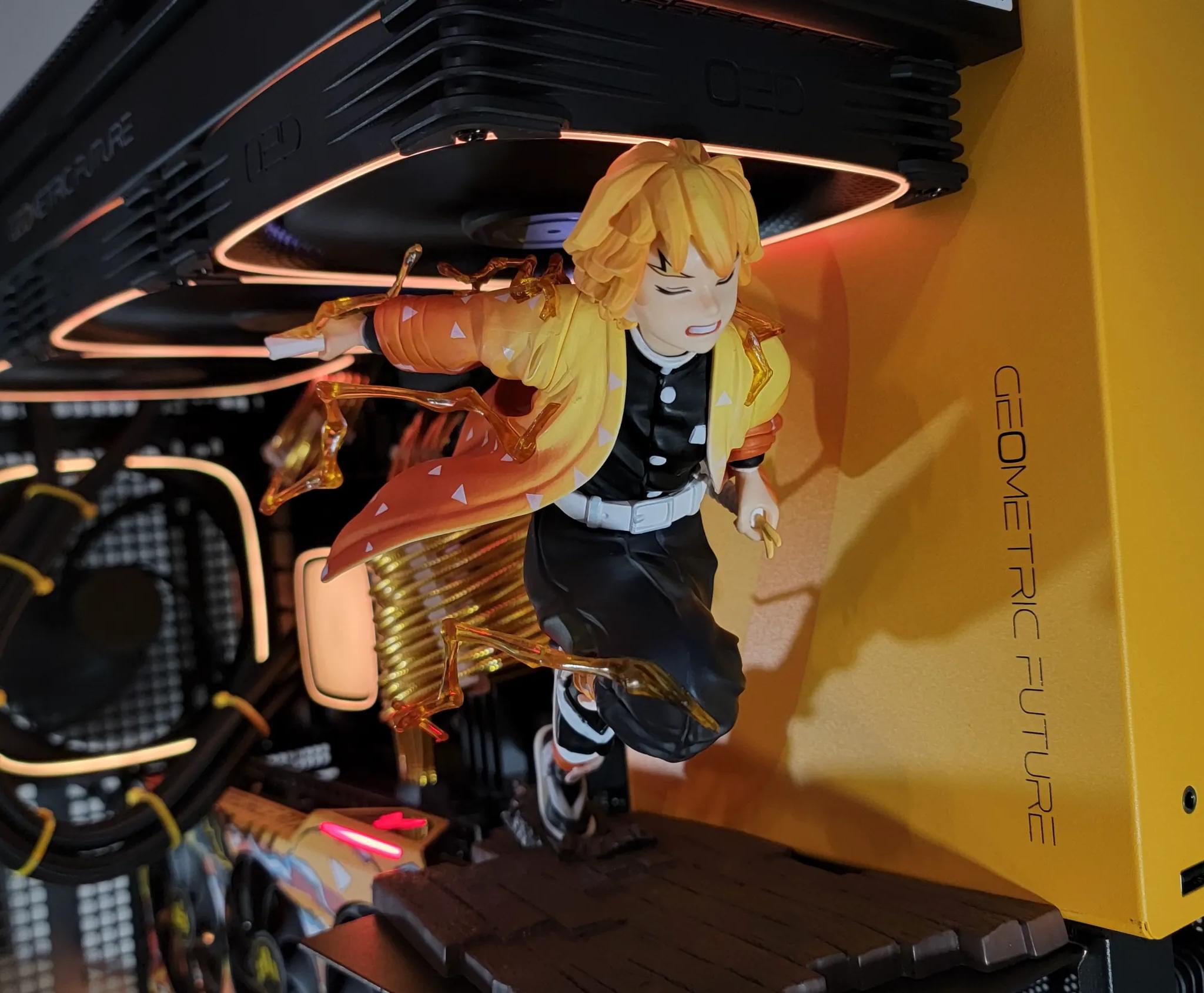 DEMON SLAYER ZENITSU |R5 7600X | RTX 3060 12Gb | Win 11 Pro | 64Gb @6000MT/s