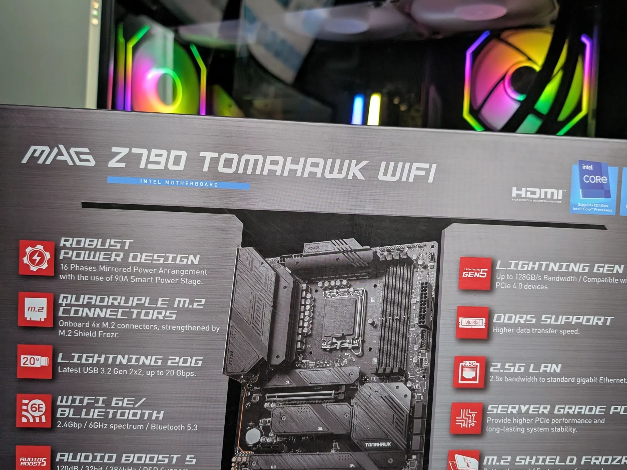 MSI MAG Z790 Tomahawk WiFi Gaming Motherboard