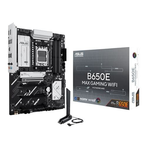 Brand new. ASUS B650E MAX GAMING WIFI AMD AM5 ATX Motherboard
