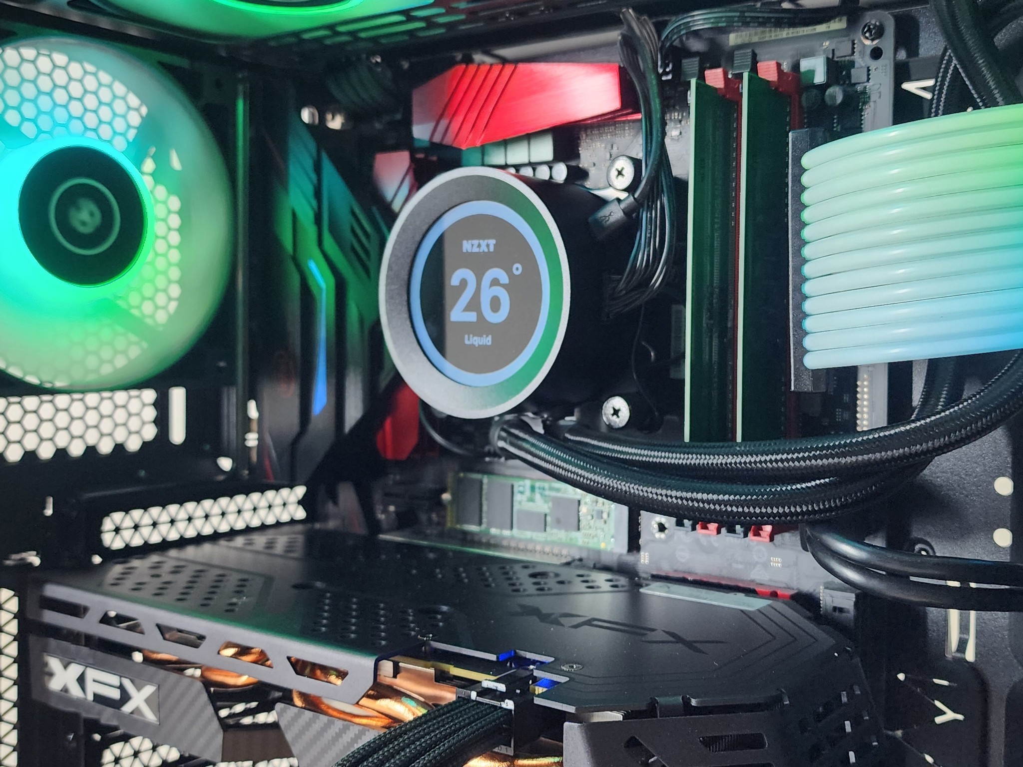 Gaming PC i7-6700K 16GB RAM 256GB SSD RX 580 8GB Windows 11 Computer