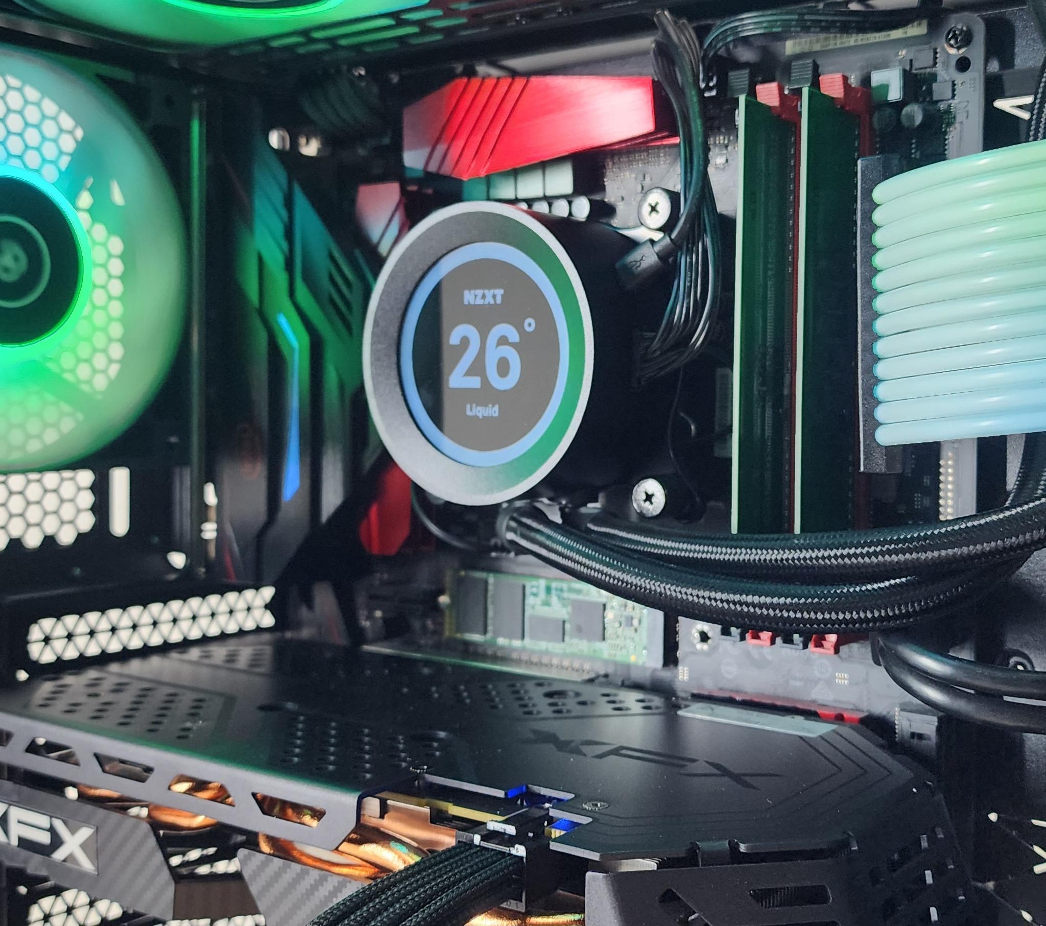 Gaming PC i7-6700K 16GB RAM 256GB SSD RX 580 8GB Windows 11 Computer
