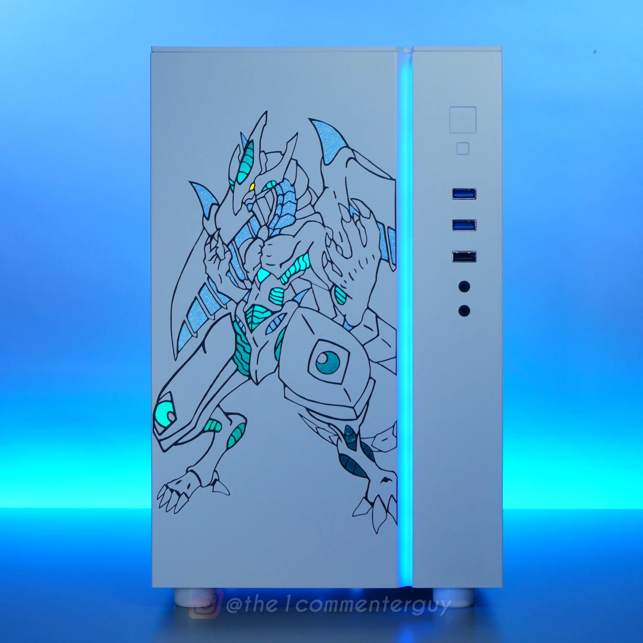 Stardust🐉| RTX 3060, i3 12100f, 1tb nvme Yu-Gi-Oh theme pc build