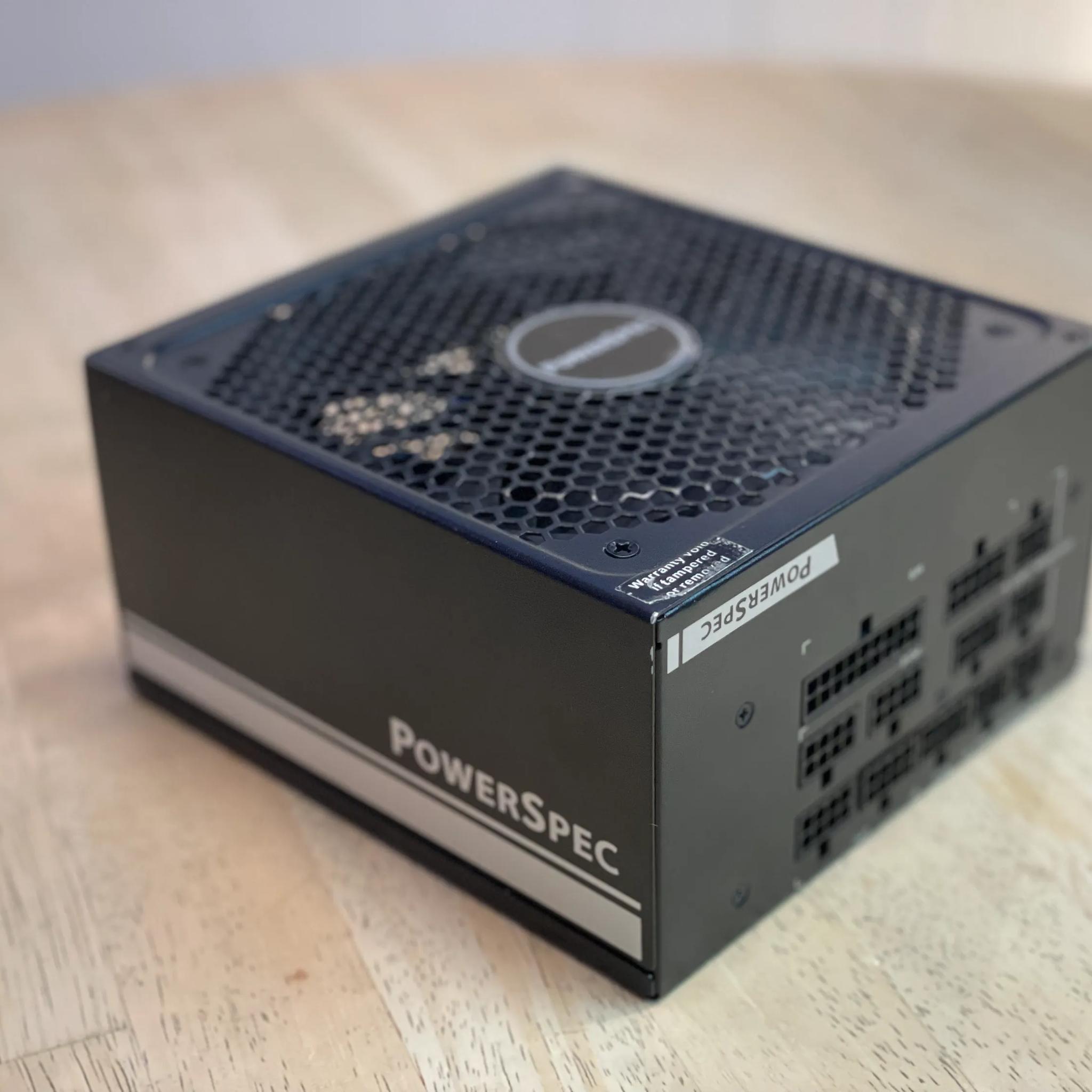 PowerSpec 1050 Watt 80 Plus Gold ATX Fully Modular Power Supply