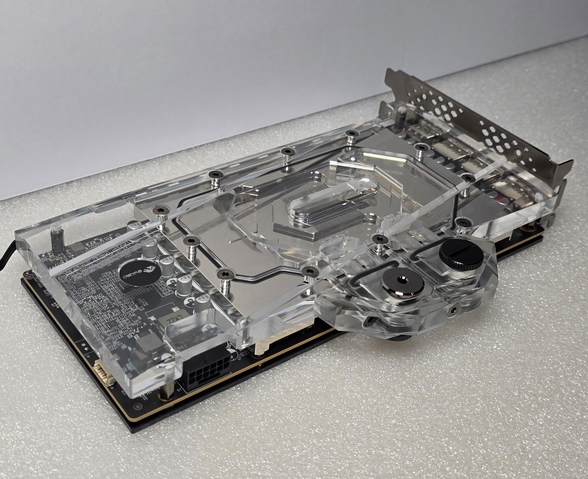 ZOTAC GeForce RTX 4080 Super Trinity Black Edition 16GB (ZT-D40820D-10P) With Bykski Waterblock